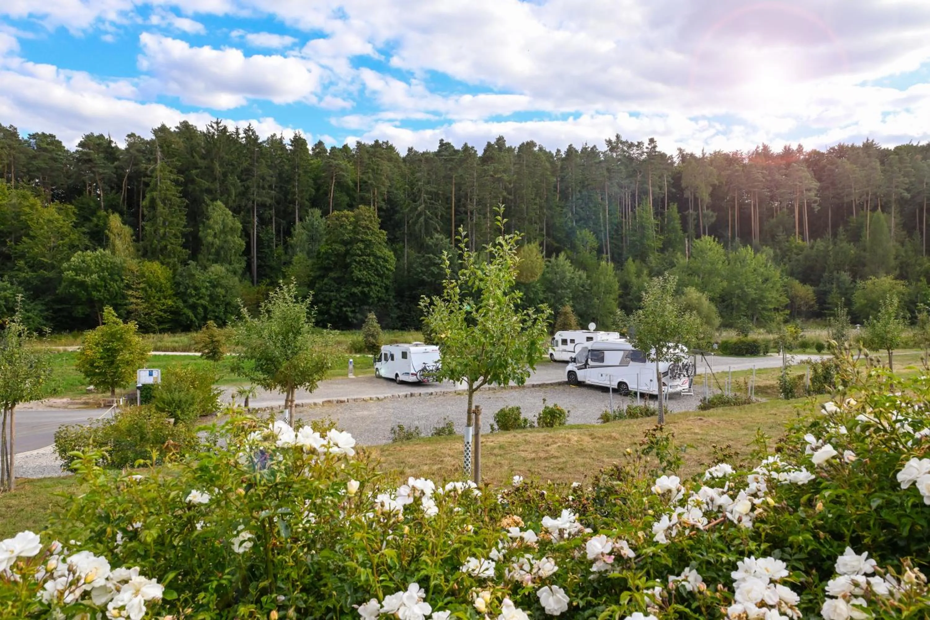 Garden in Altes Kurhaus Landhotel