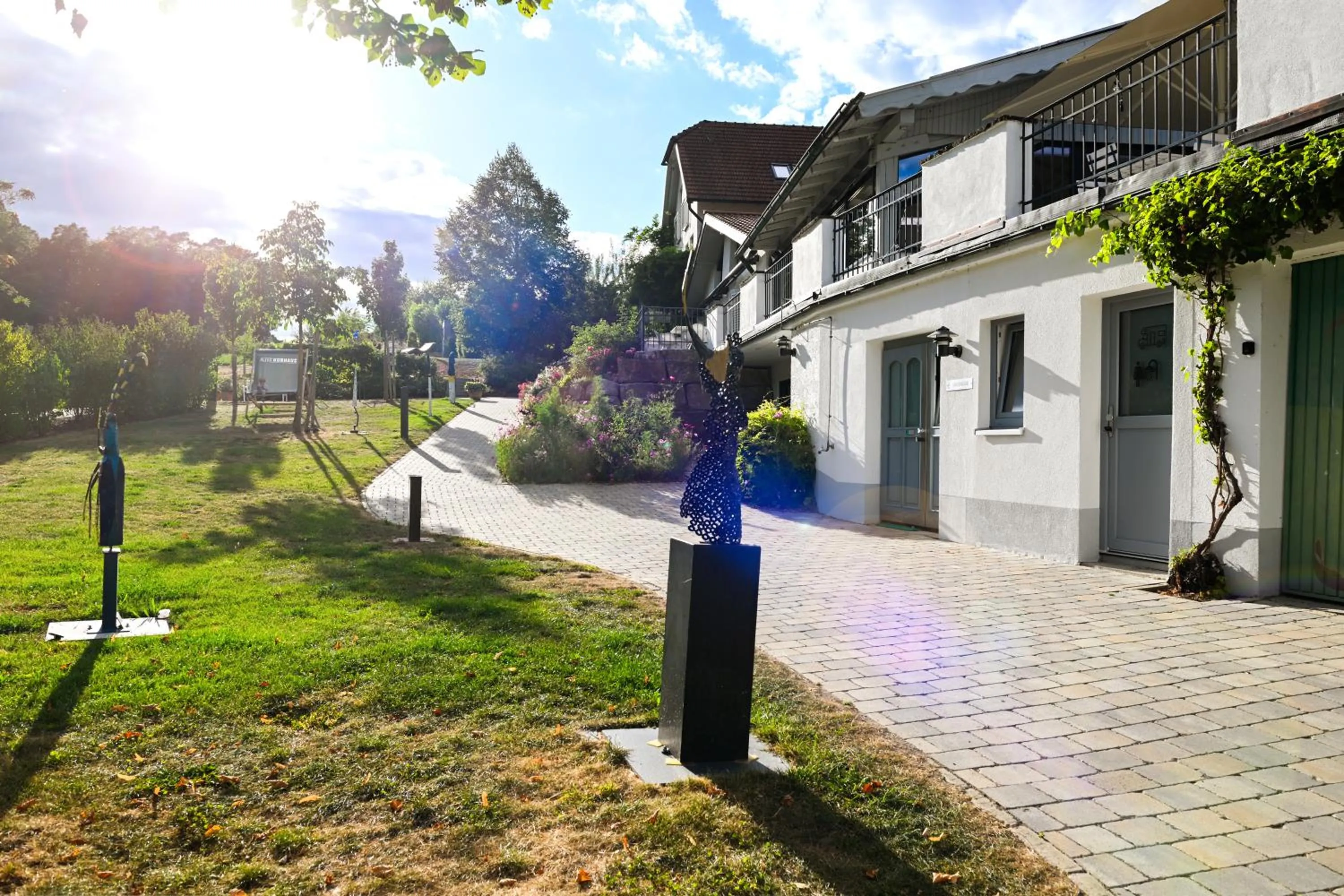 Property building in Altes Kurhaus Landhotel