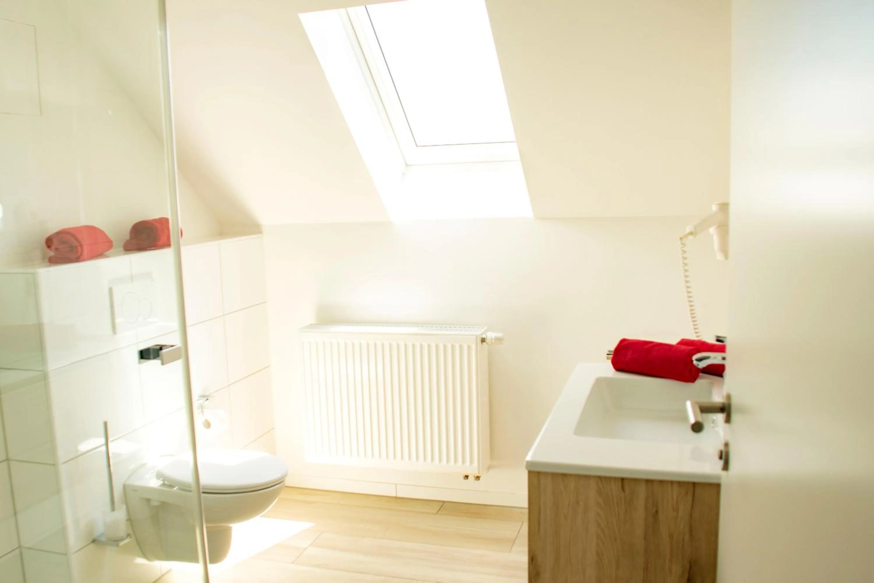 Bathroom in Altes Kurhaus Landhotel