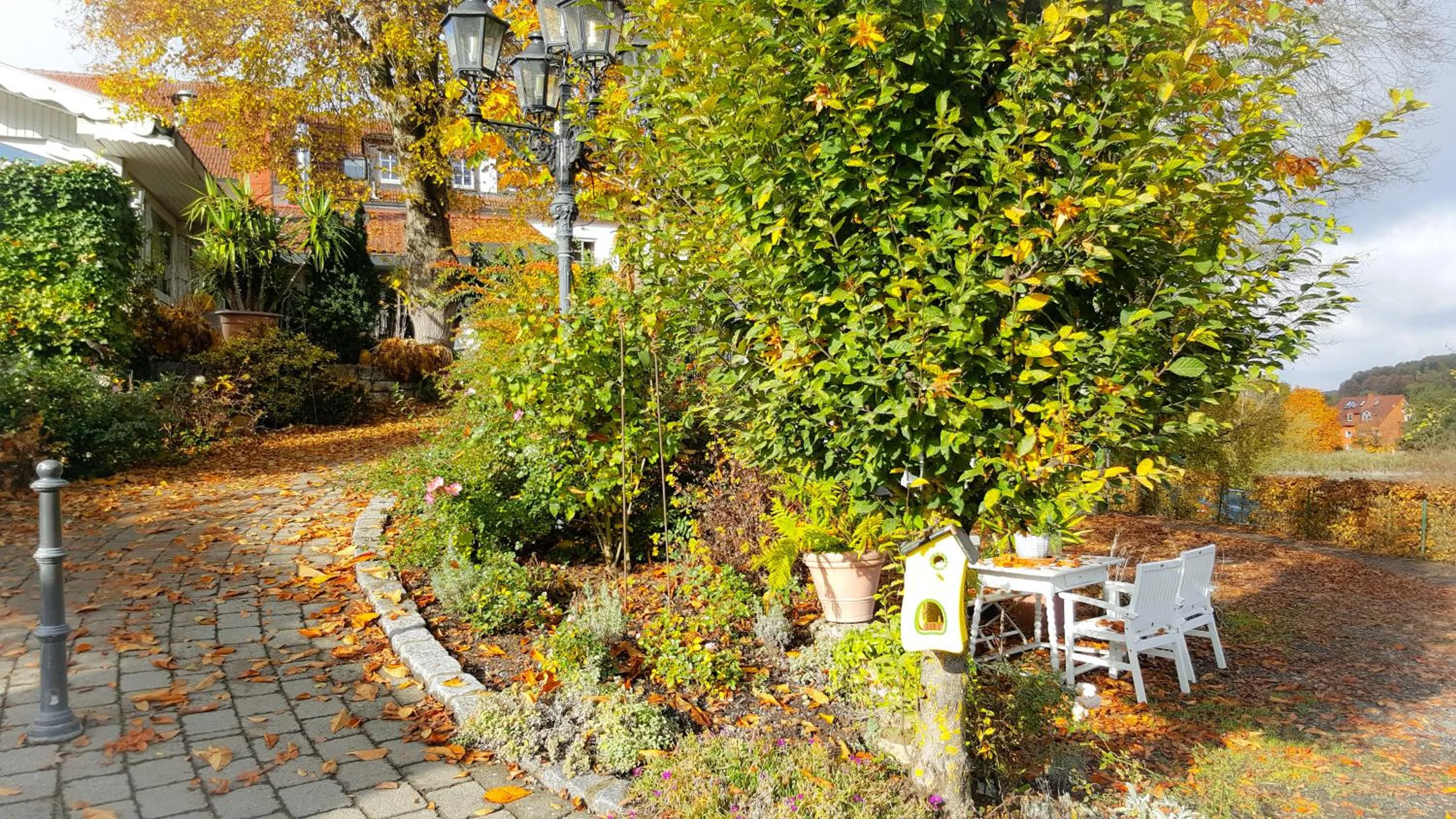 Garden in Altes Kurhaus Landhotel