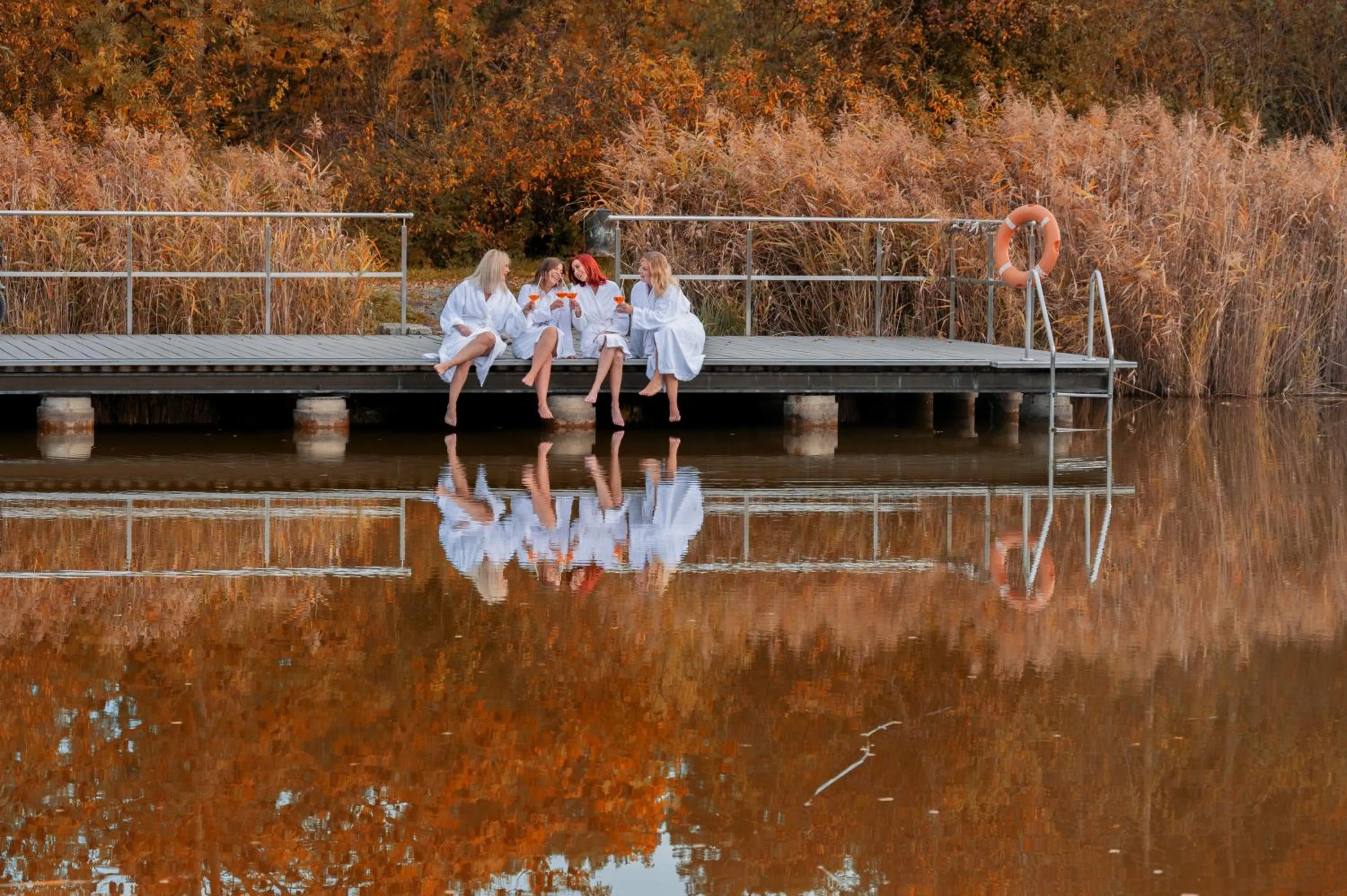 Lake view in Altes Kurhaus Landhotel