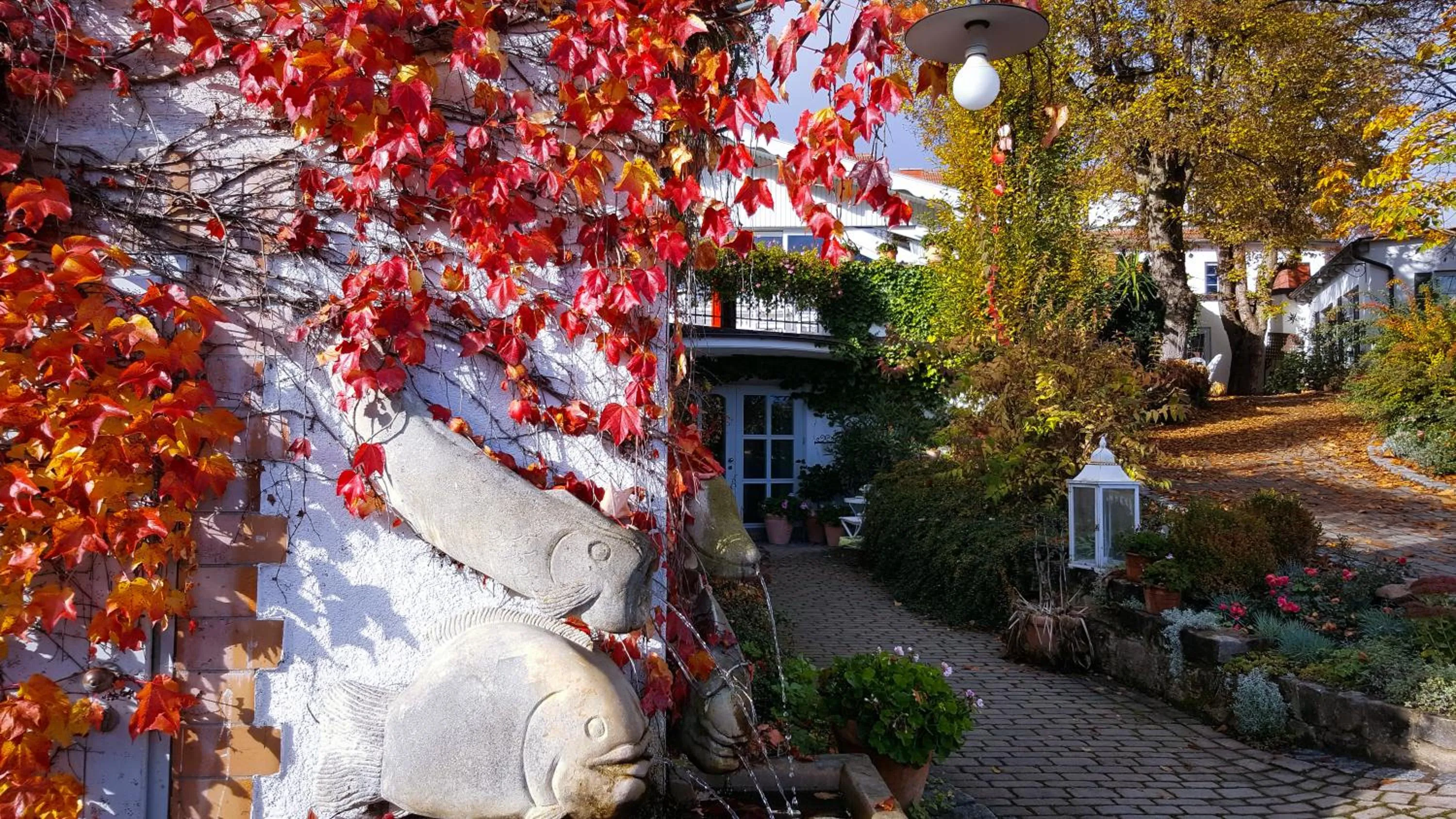Garden in Altes Kurhaus Landhotel
