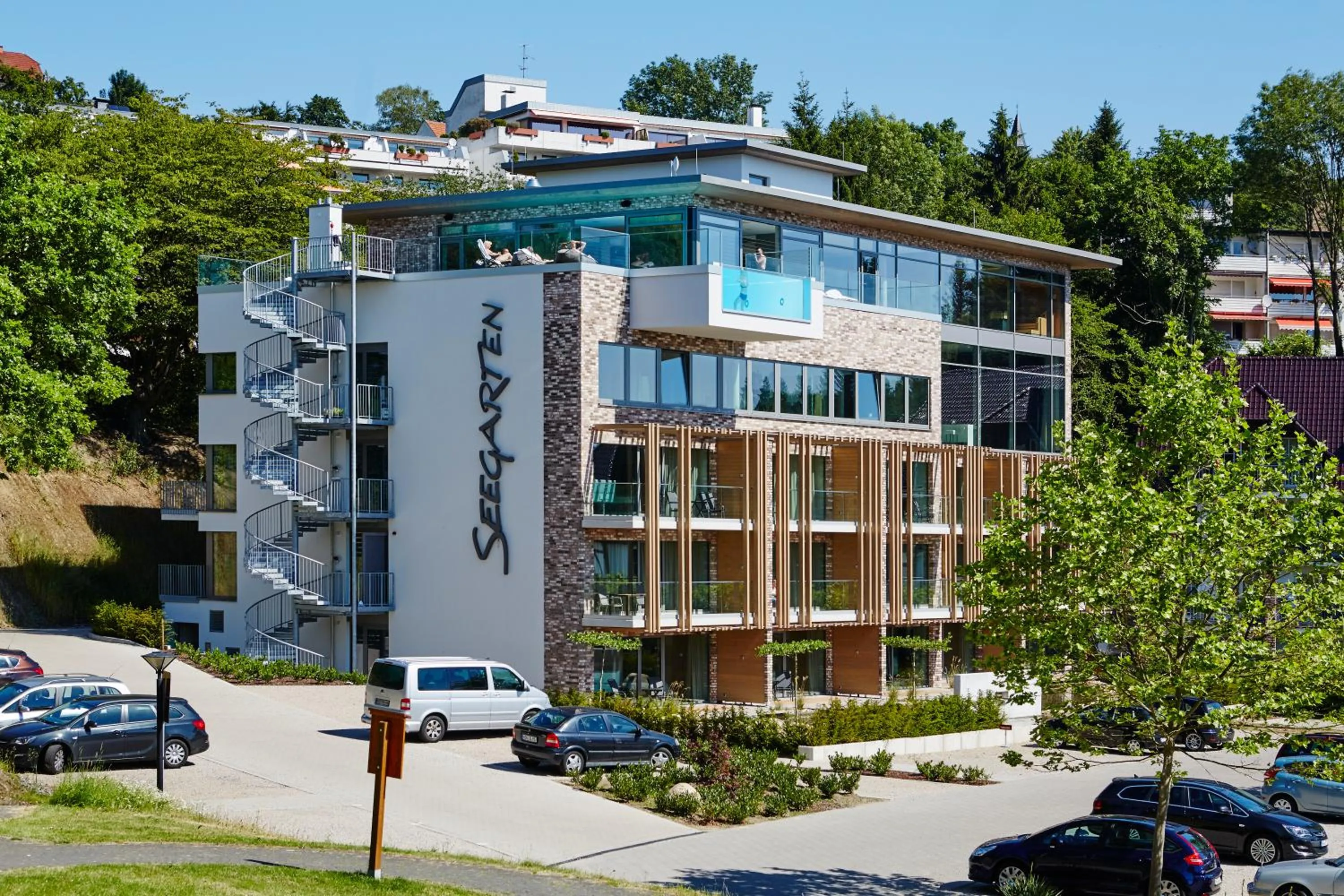 Facade/entrance in Hotel Seegarten