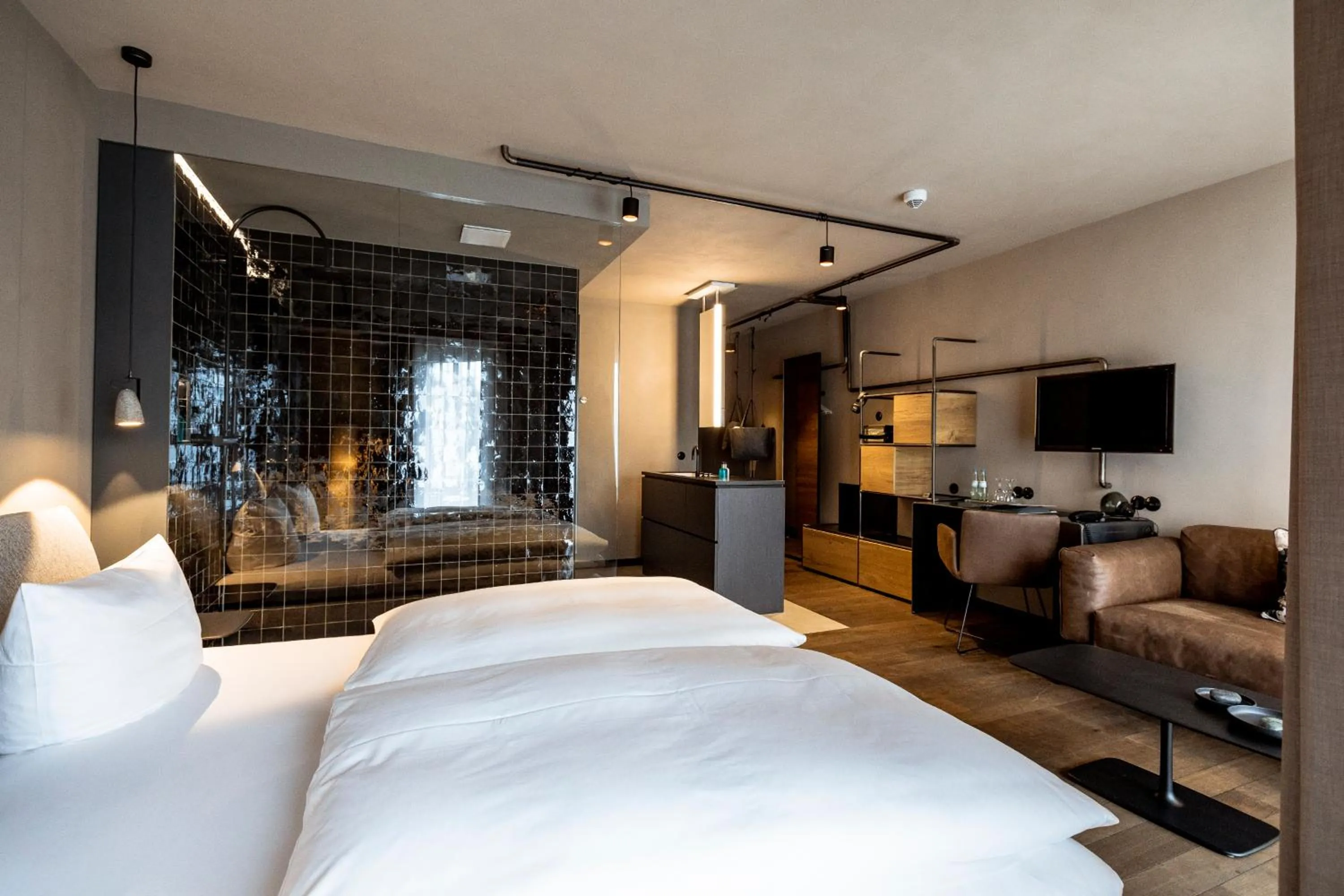 Photo of the whole room, Bed in Hotel Seegarten