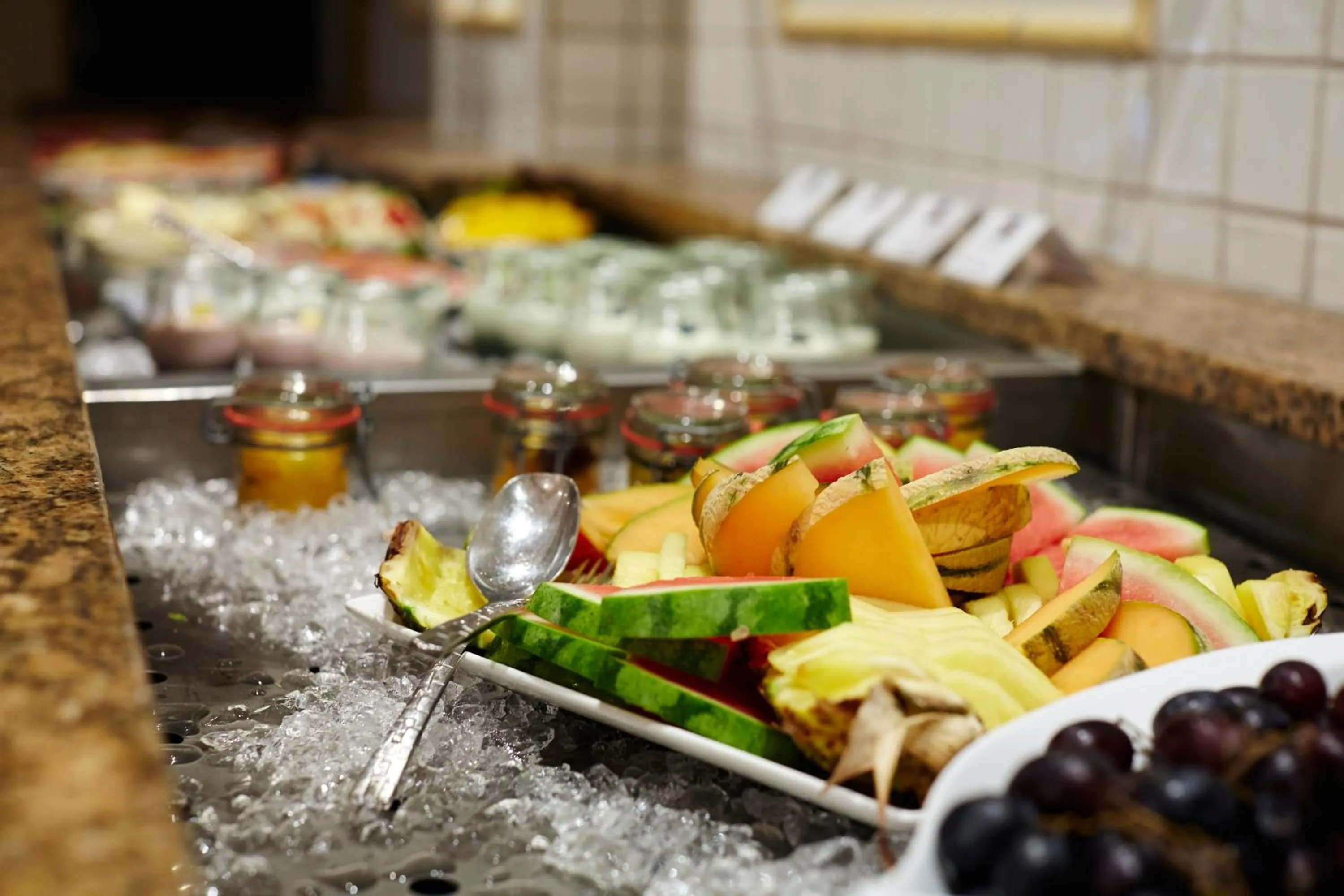 Continental breakfast in Hotel Seegarten