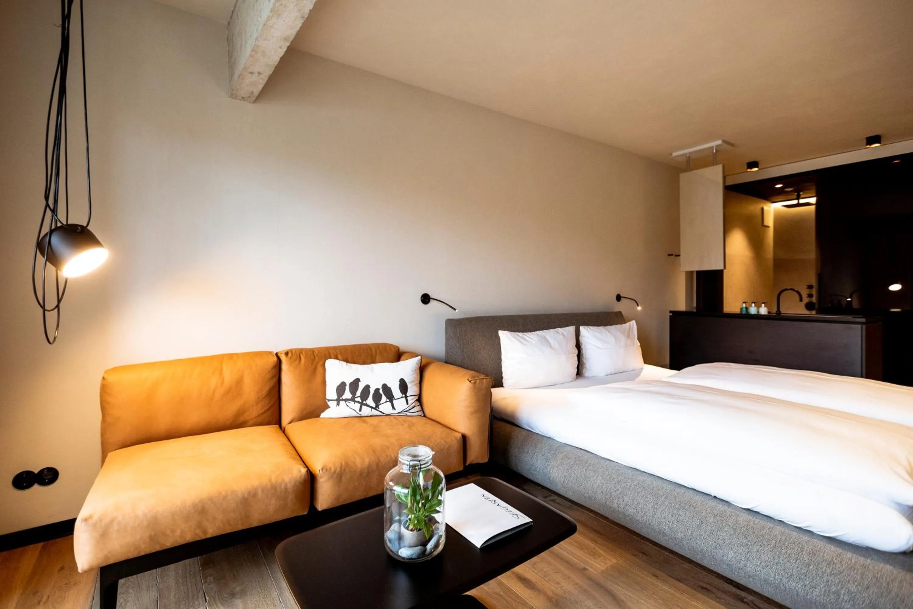 Bed in Hotel Seegarten