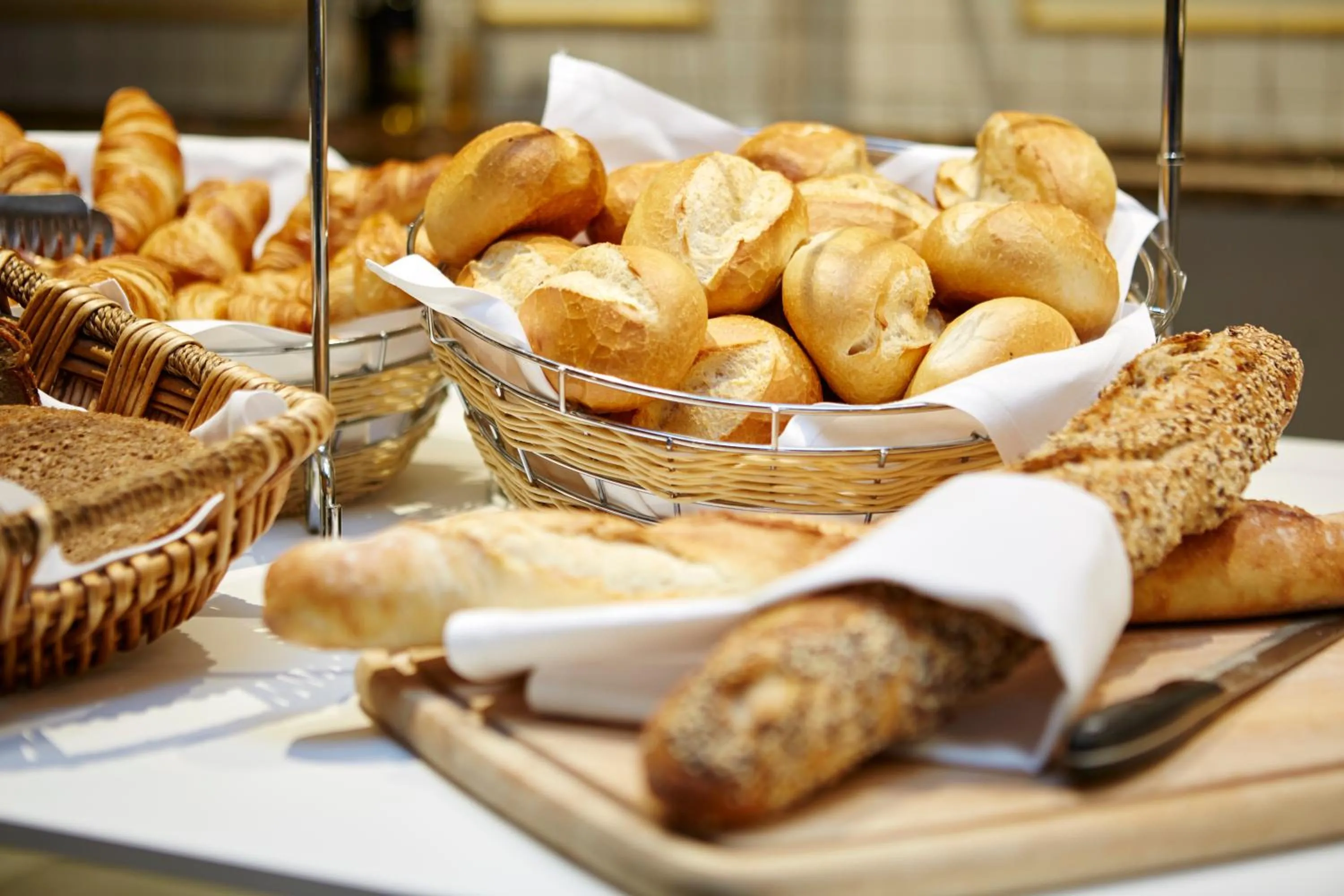 Continental breakfast in Hotel Seegarten