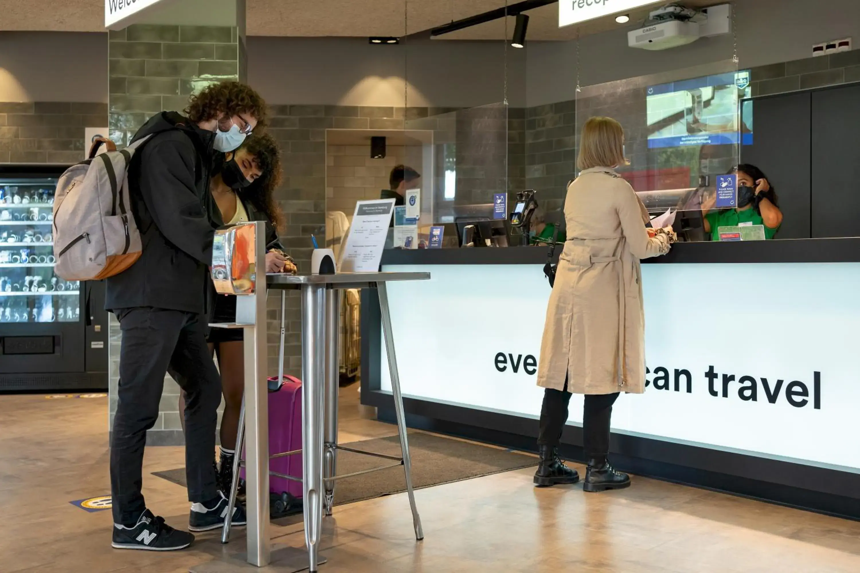 Lobby or reception in a&o Hamburg Hauptbahnhof Lobby or reception in a&o Hamburg Hauptbahnhof
