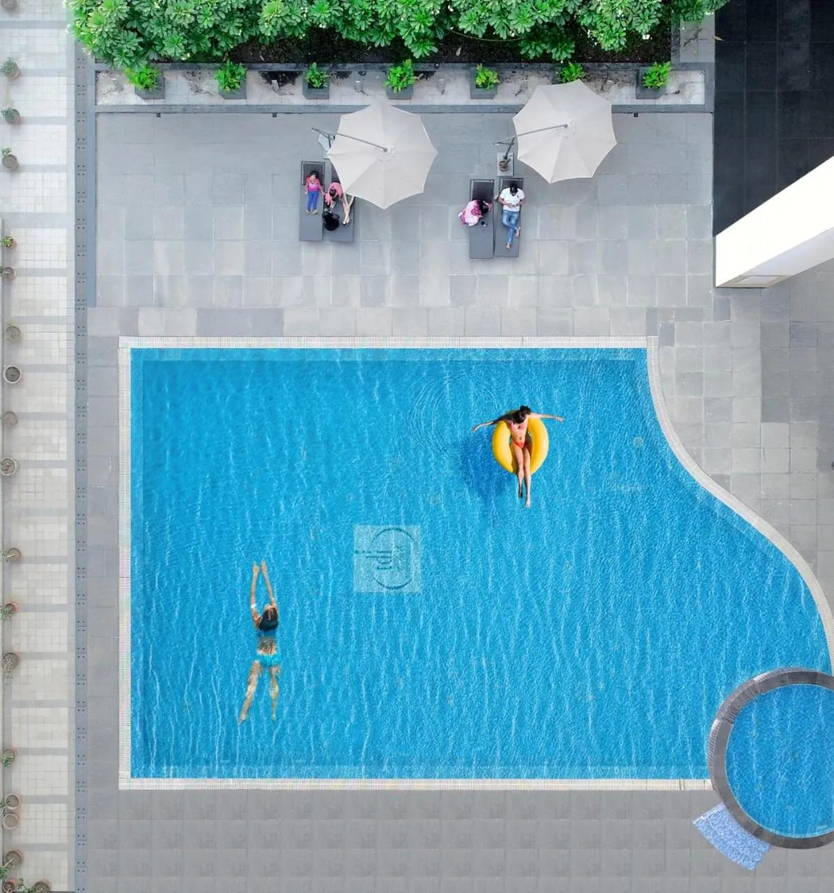 Swimming pool in TDI Club Retreat Kundli