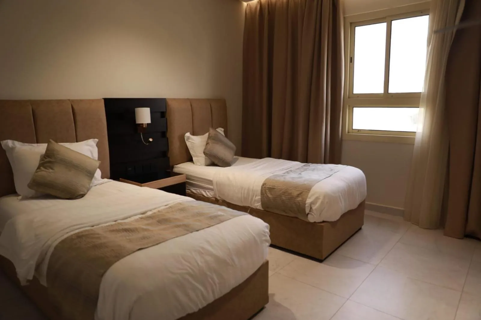 Bed in Golden Galaxies Furnished Units