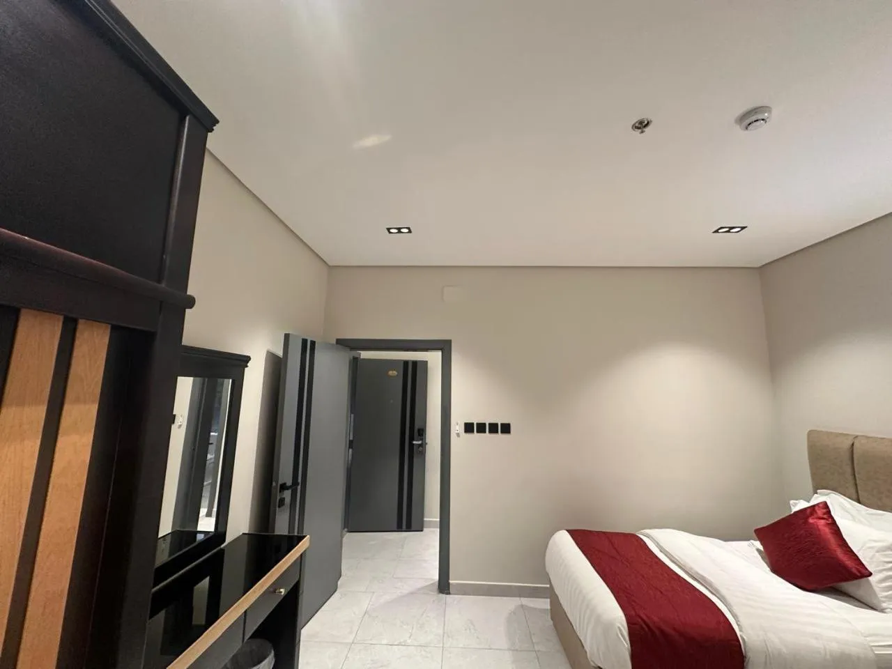 Bedroom, Bed in Golden Galaxies Furnished Units