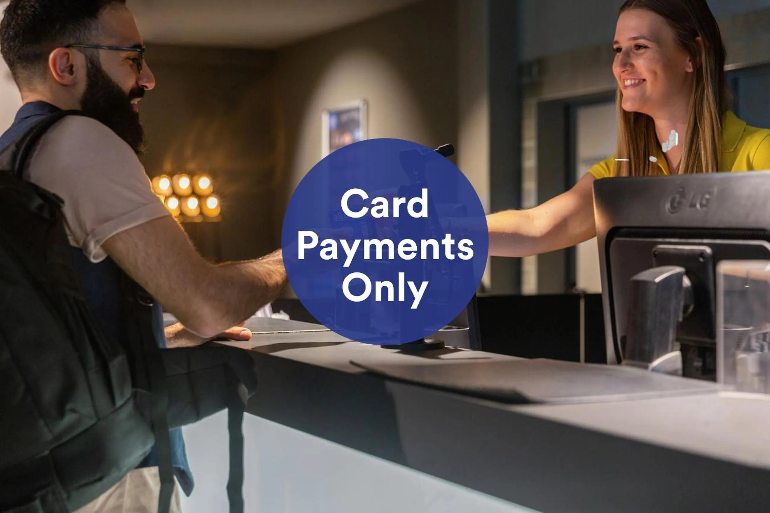 Lobby or reception in a&o Dresden Hauptbahnhof