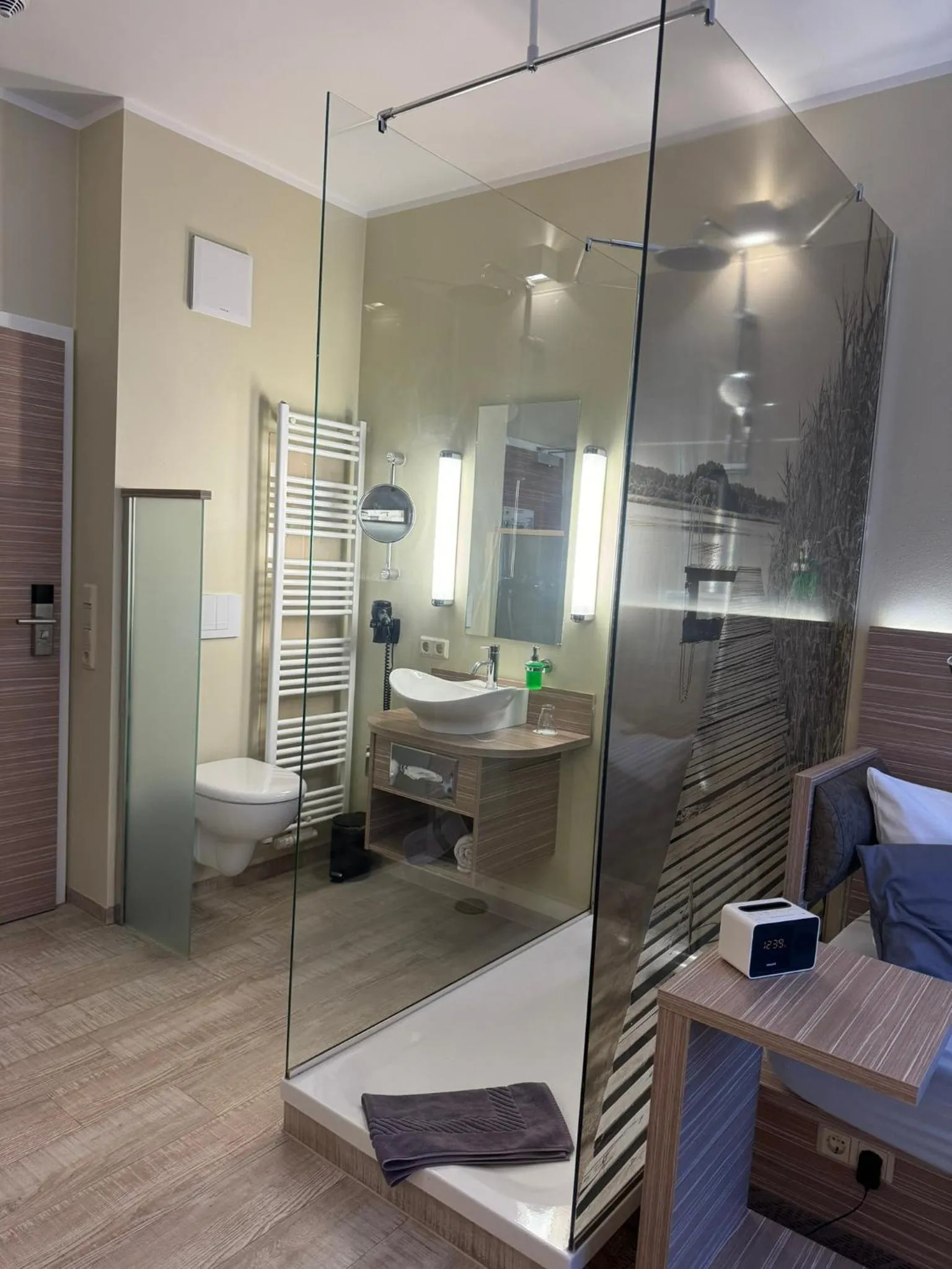 Shower in Hotel am Untersee