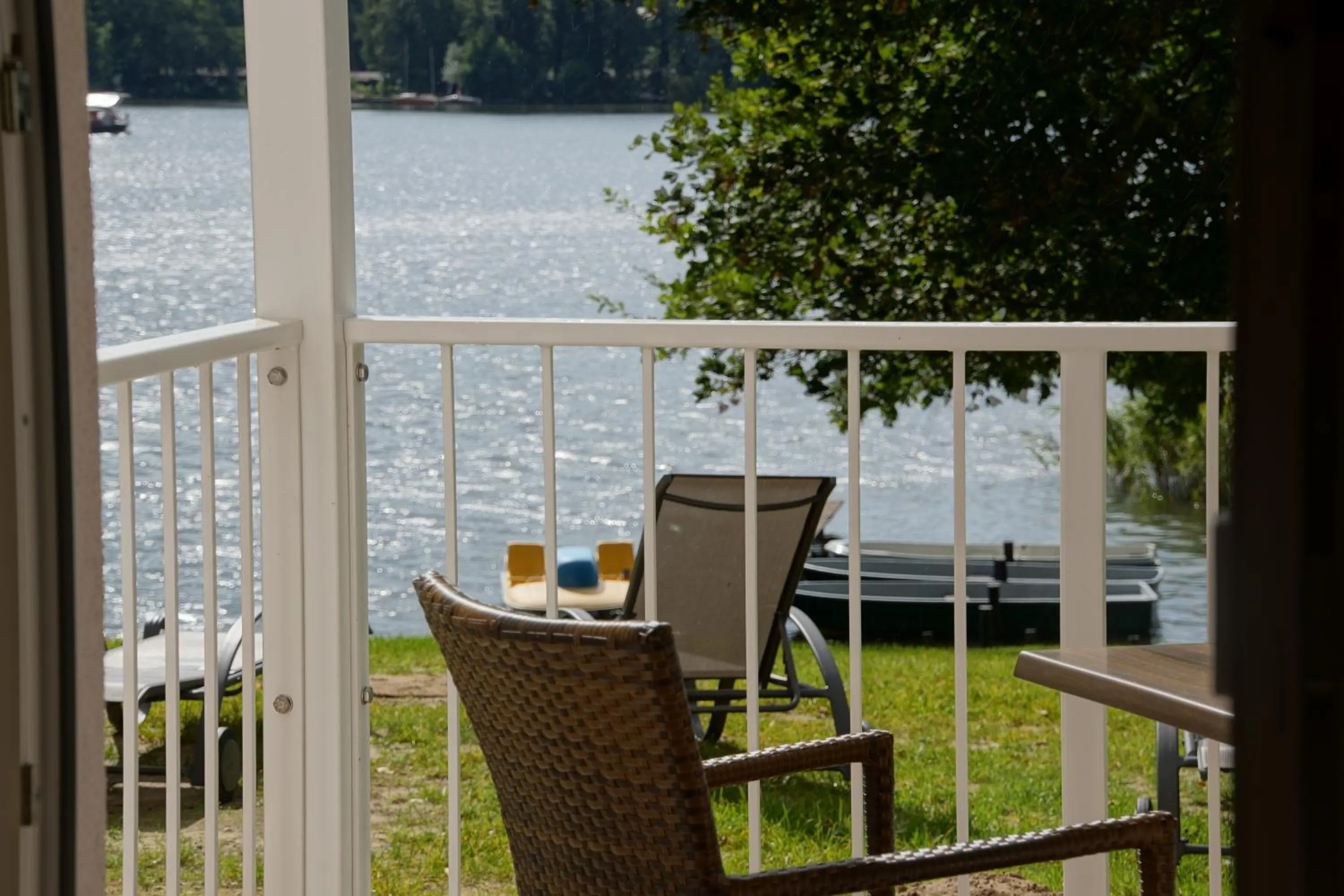 Balcony/Terrace in Hotel am Untersee