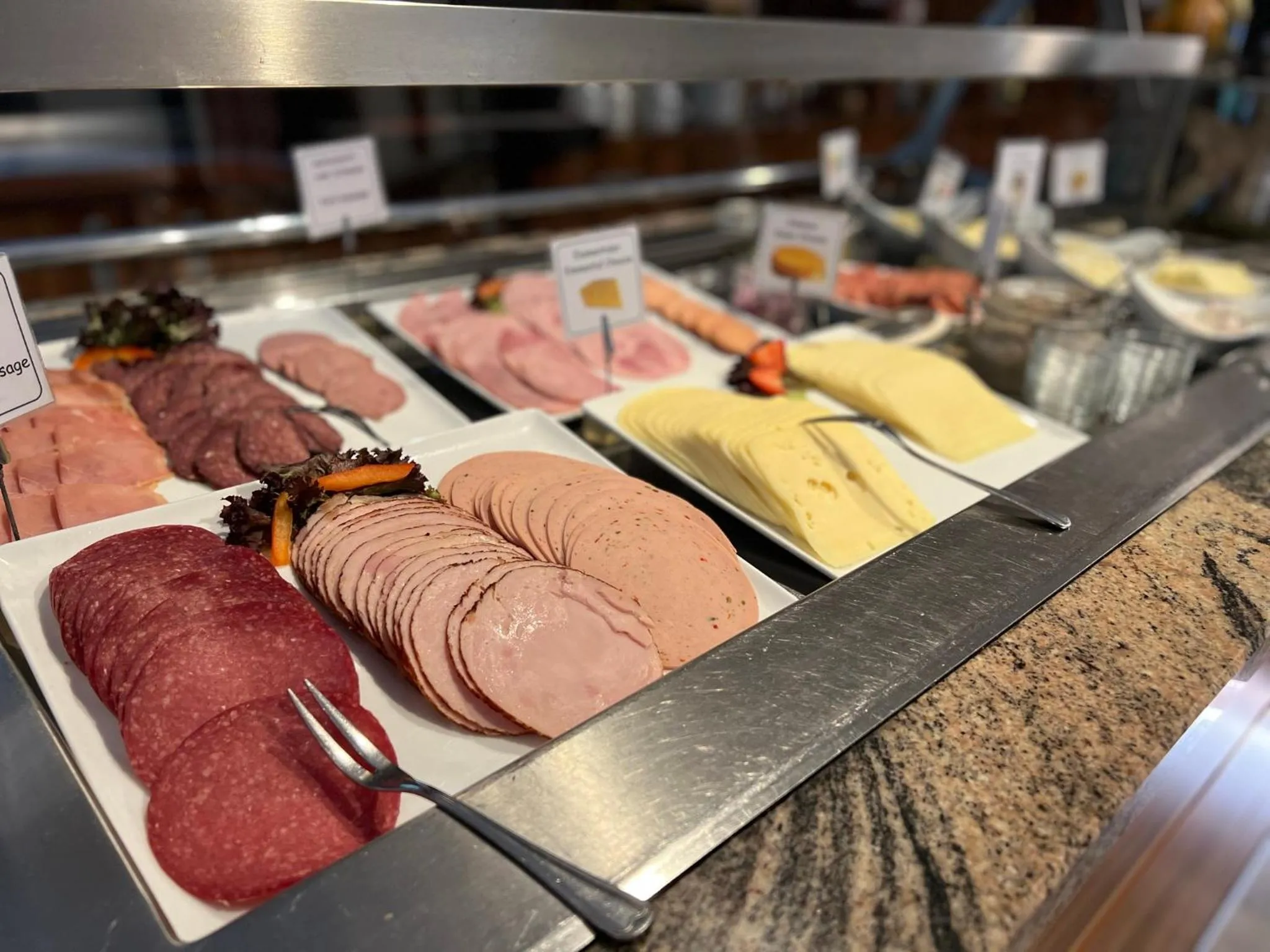 Buffet breakfast in Hotel am Untersee