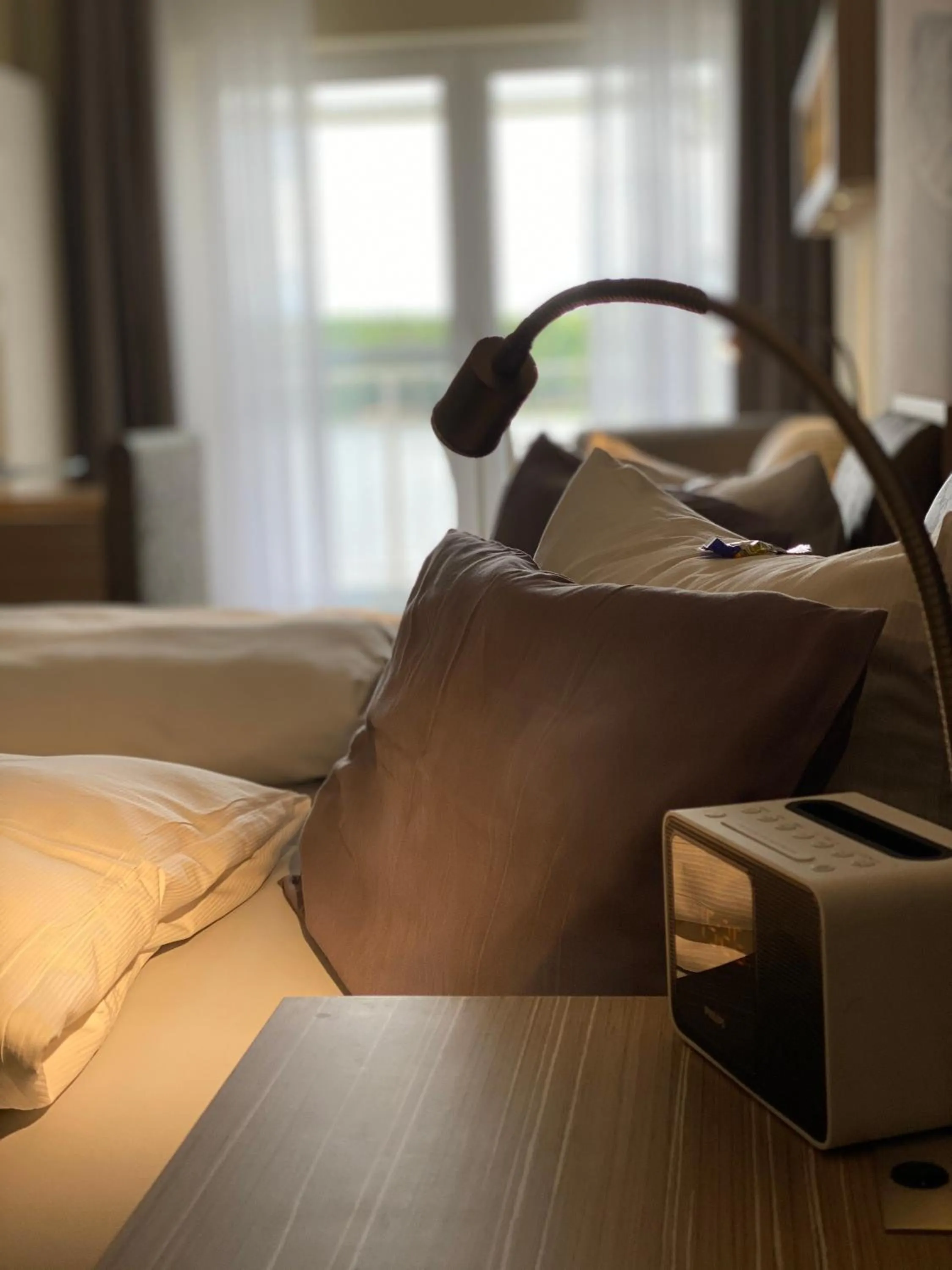 Bed in Hotel am Untersee