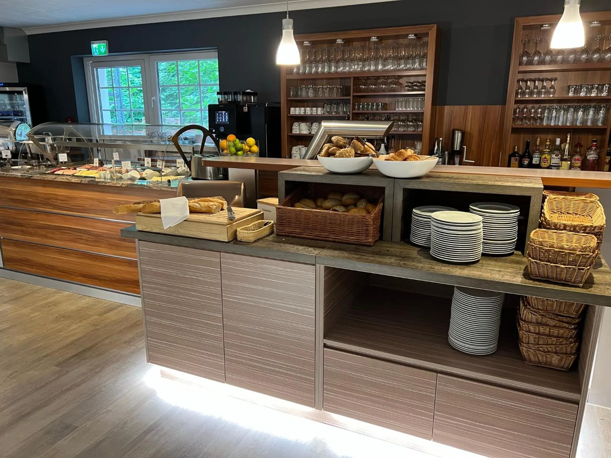 Buffet breakfast in Hotel am Untersee