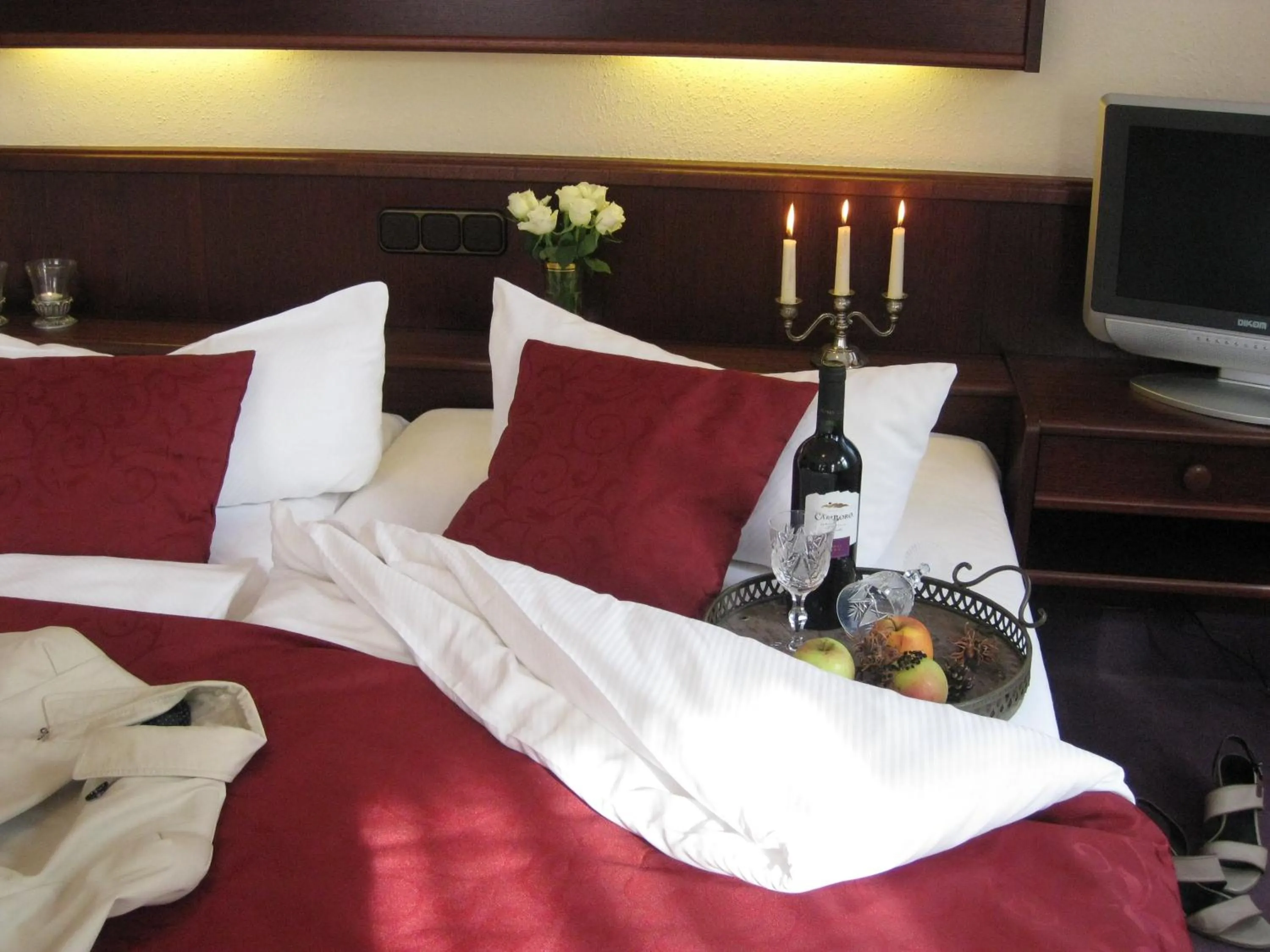 Bed in Parkhotel Helene