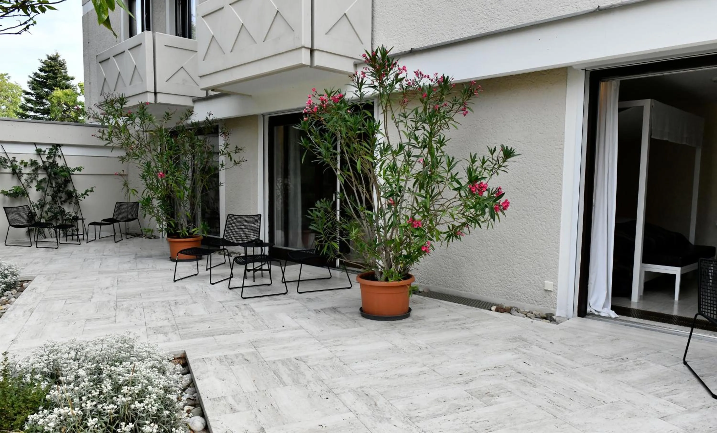 Balcony/Terrace in Villa Mittermeier, Hotellerie & Restaurant