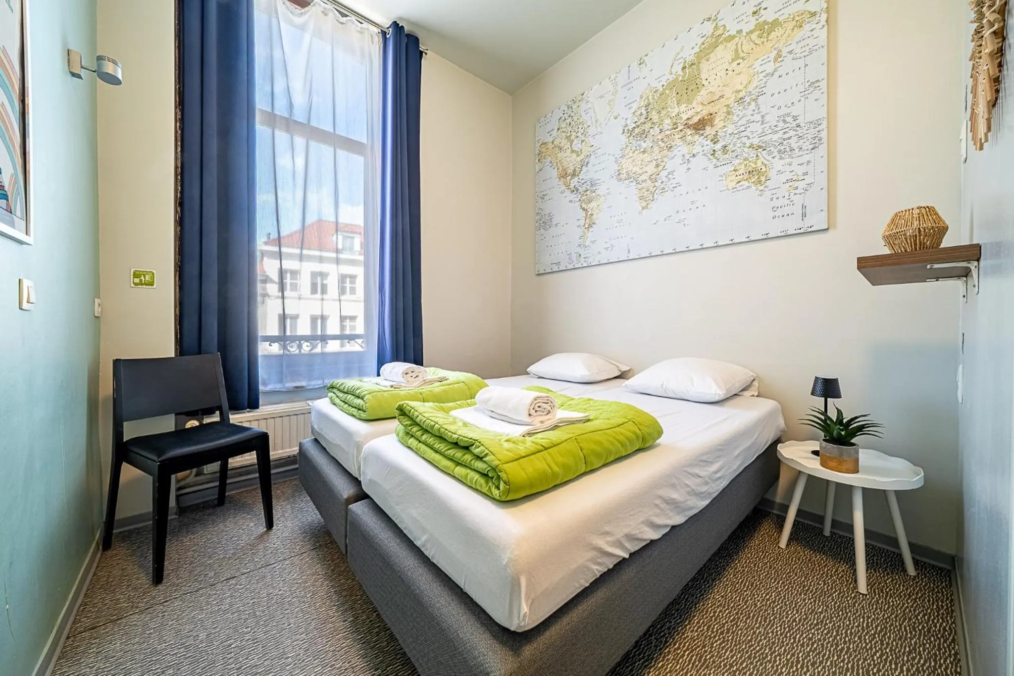 Photo of the whole room, Bed in Auberge de Jeunesse de Tournai - Youth Hostel