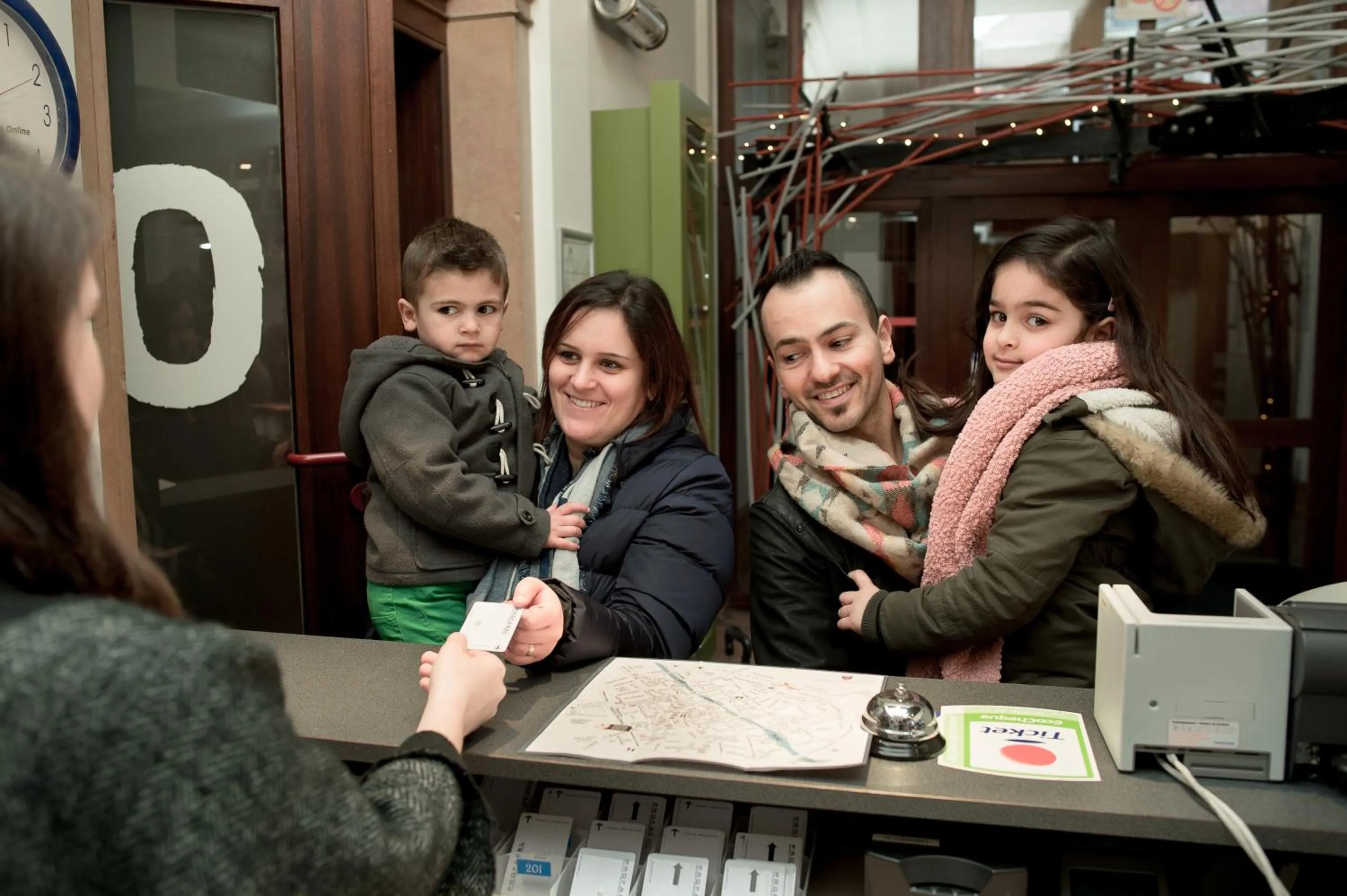 Staff in Auberge de Jeunesse de Tournai