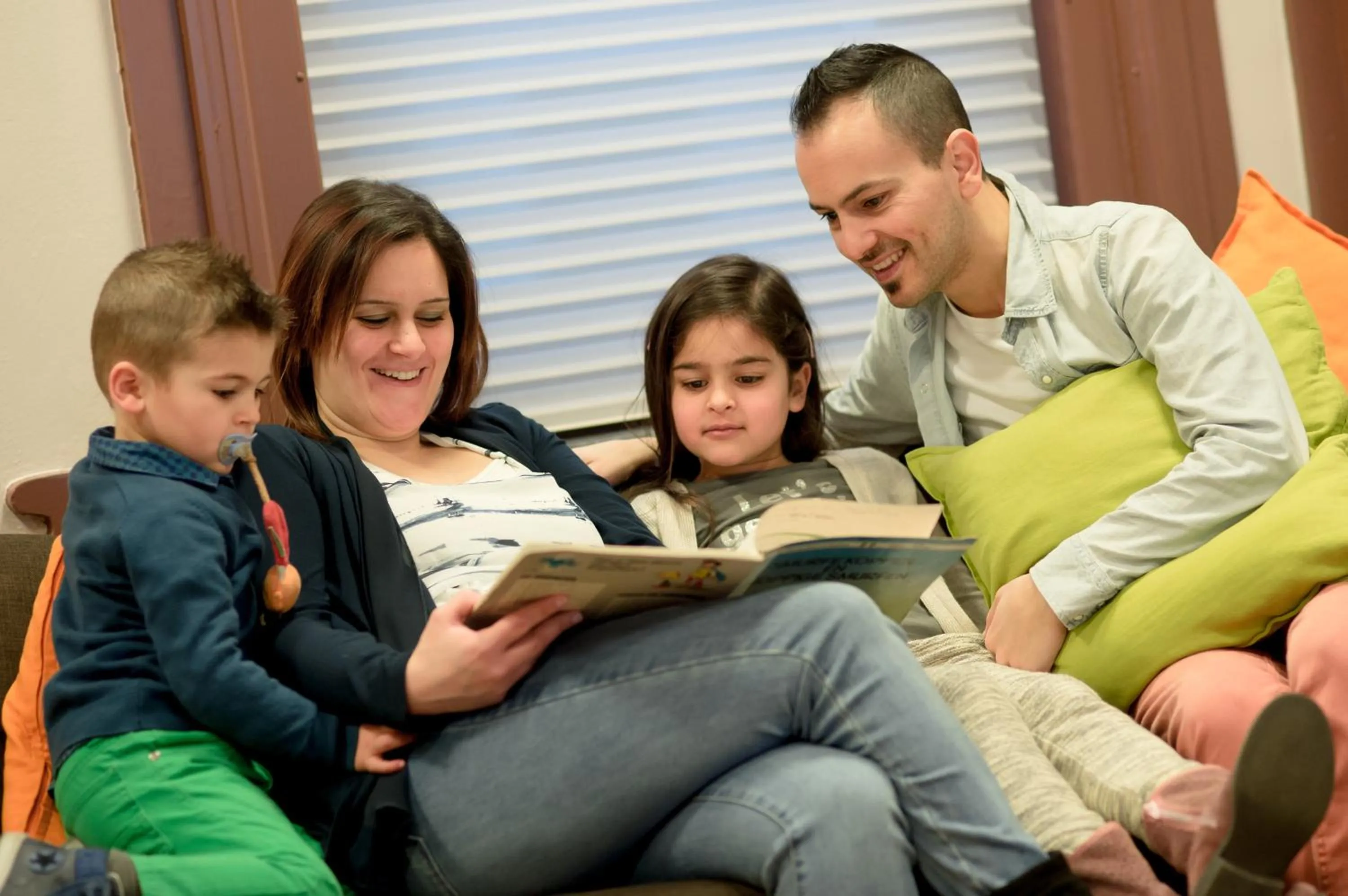 Communal lounge/ TV room in Auberge de Jeunesse de Tournai