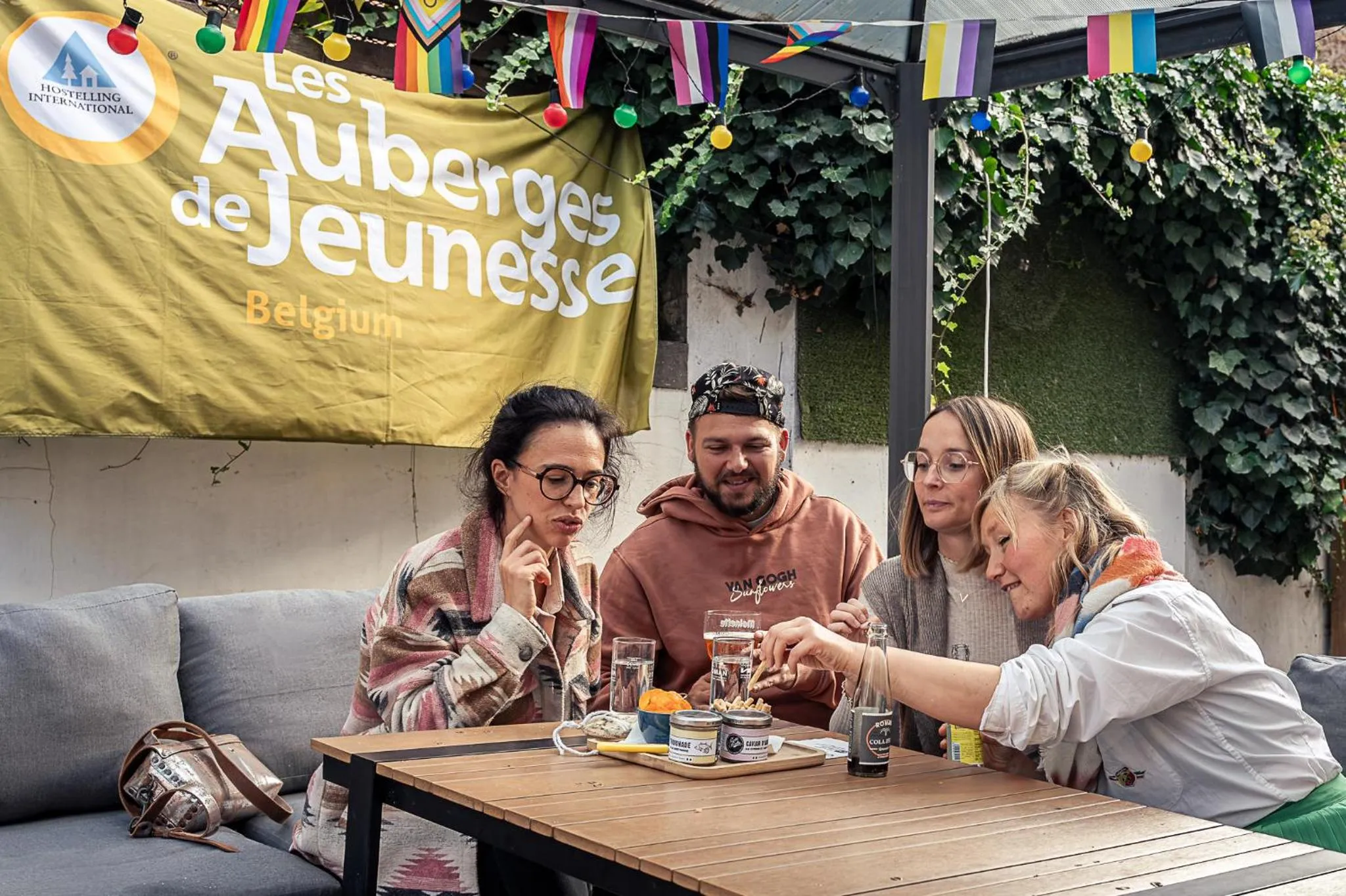 People in Auberge de Jeunesse de Tournai - Youth Hostel