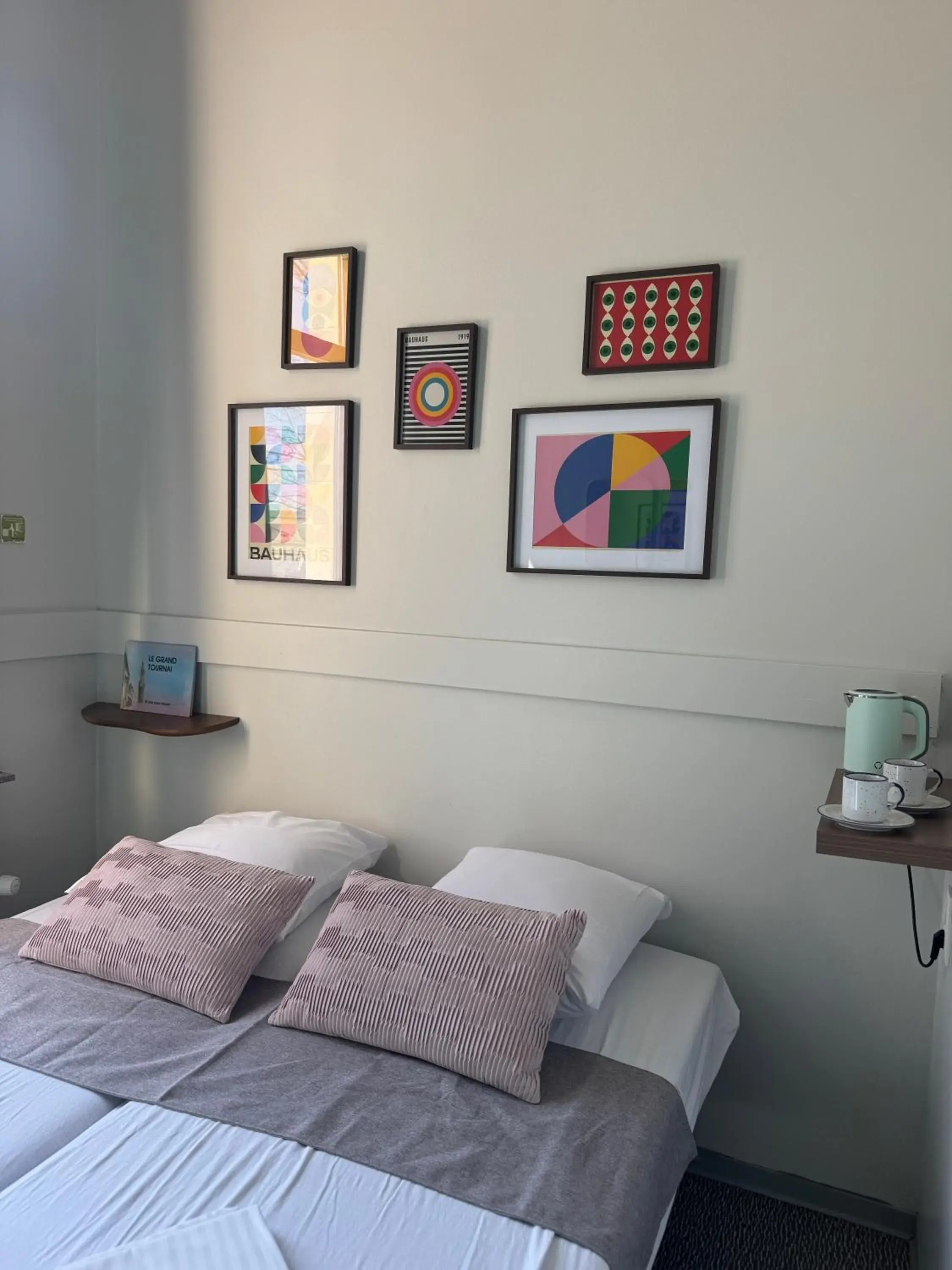 Twin Room - single occupancy in Auberge de Jeunesse de Tournai - Youth Hostel Twin Room - single occupancy in Auberge de Jeunesse de Tournai - Youth Hostel