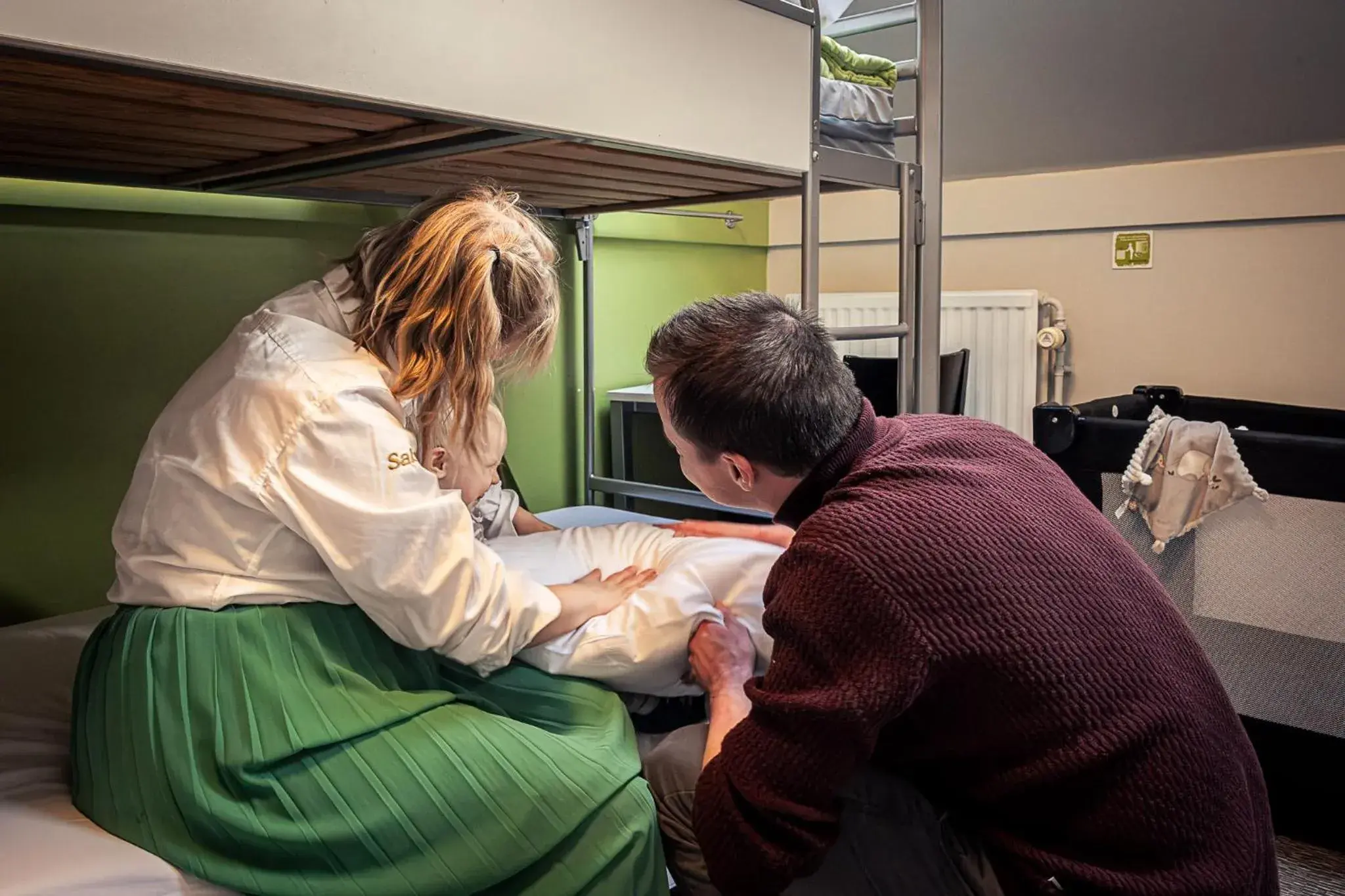 Family Room in Auberge de Jeunesse de Tournai - Youth Hostel Family Room in Auberge de Jeunesse de Tournai - Youth Hostel