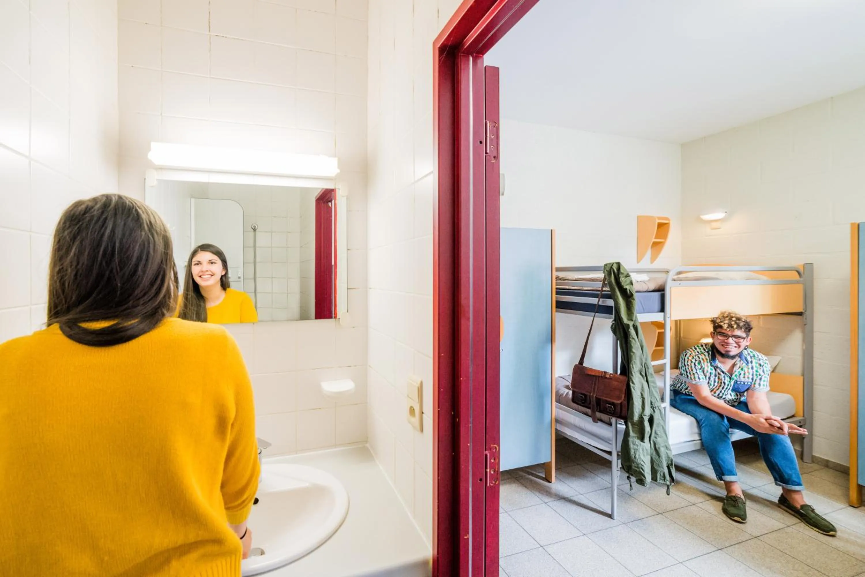 People in Auberge de Jeunesse de Namur