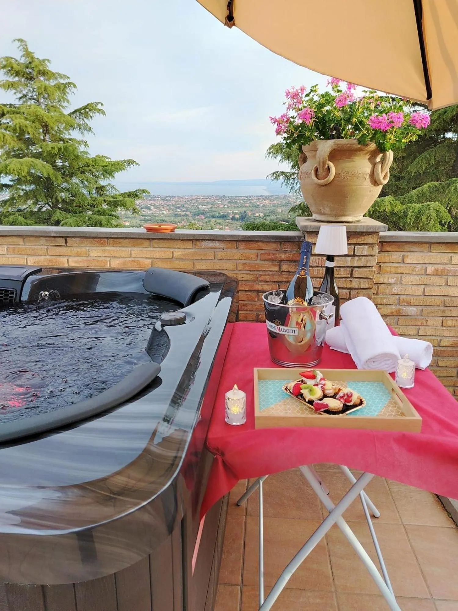 Natural landscape in Etna Royal View