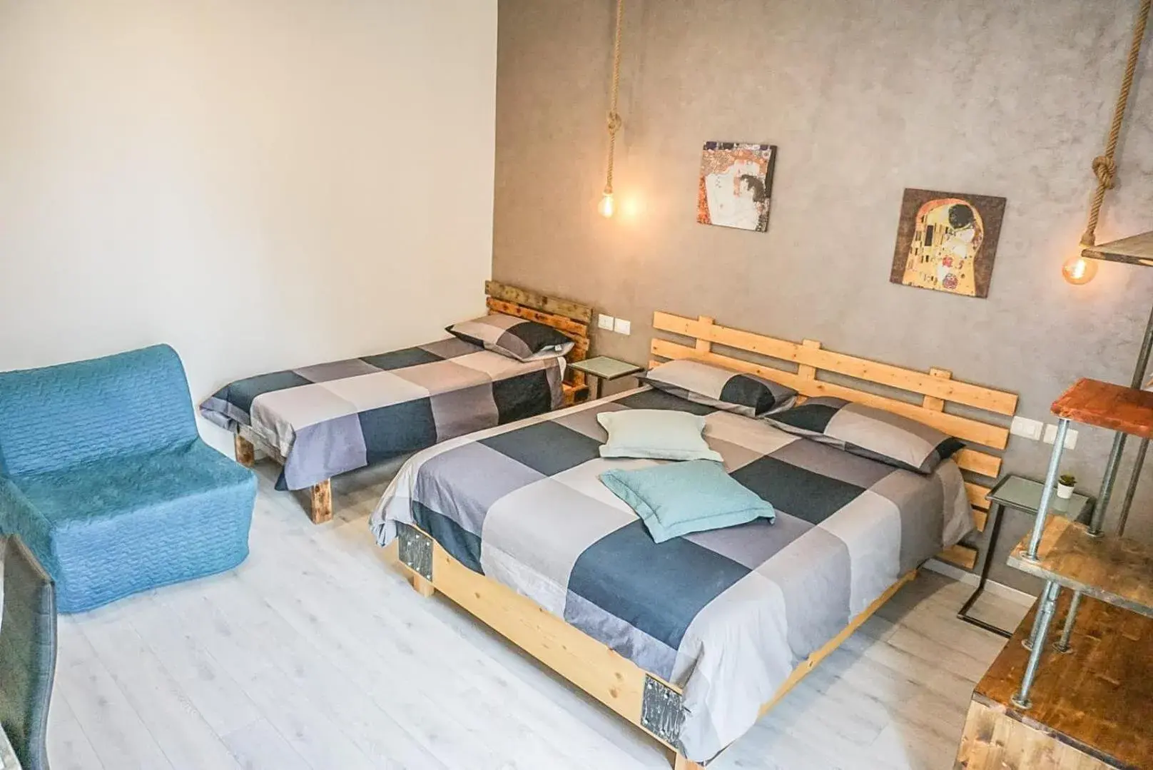Quadruple Room in B&B IL BASTIONE Quadruple Room in B&B IL BASTIONE