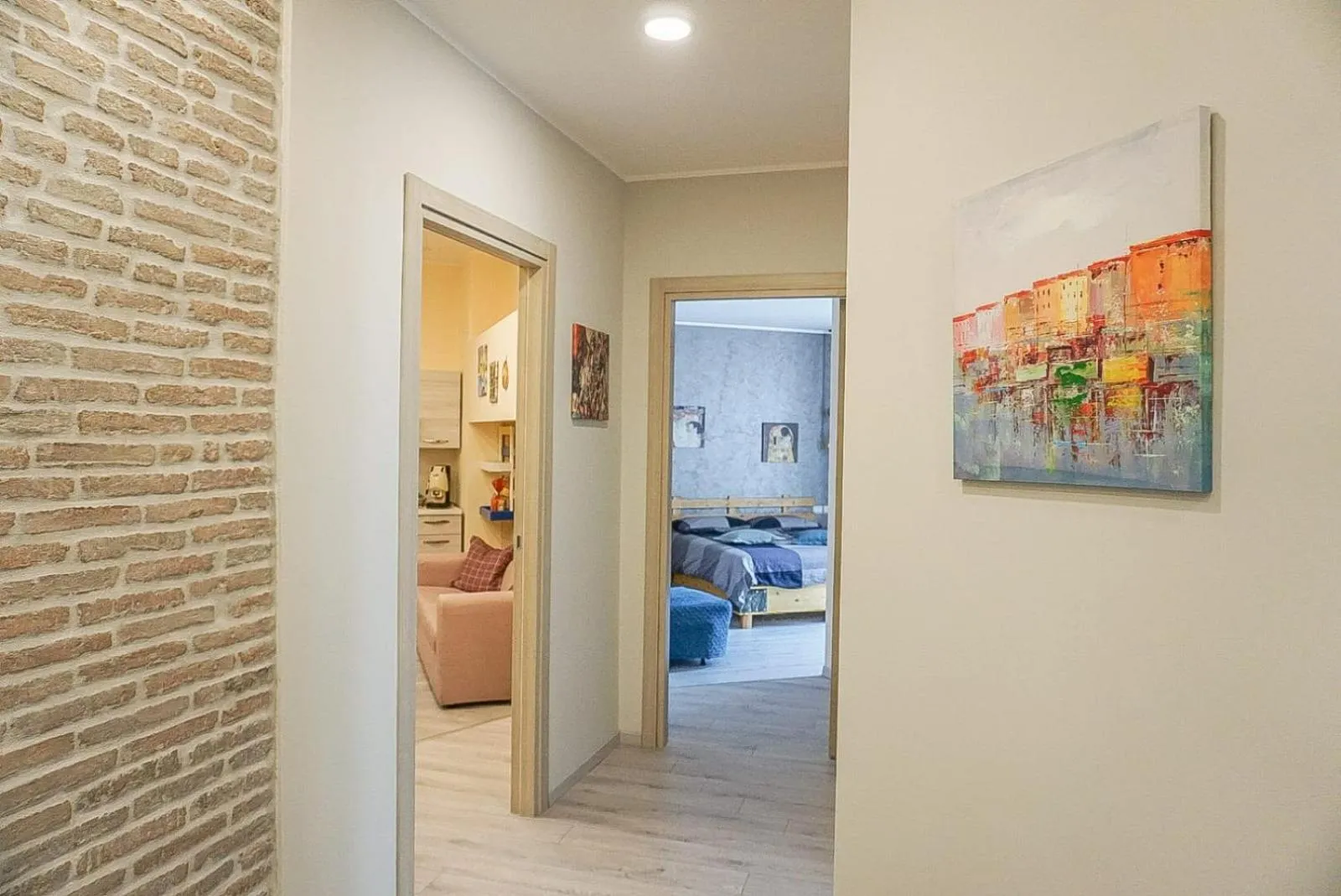 Living room in B&B IL BASTIONE