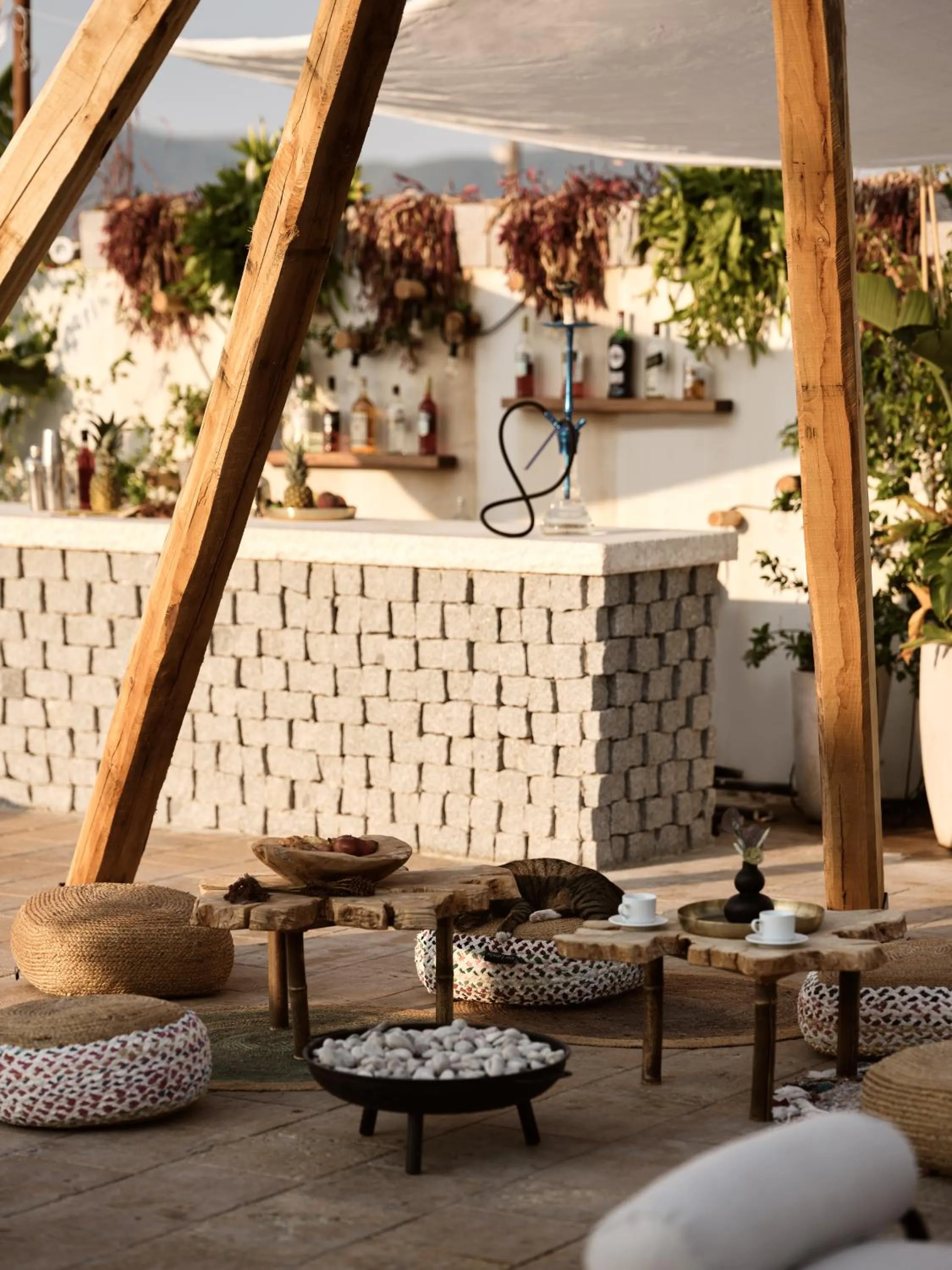 Seating area in GARDELLI RESORT