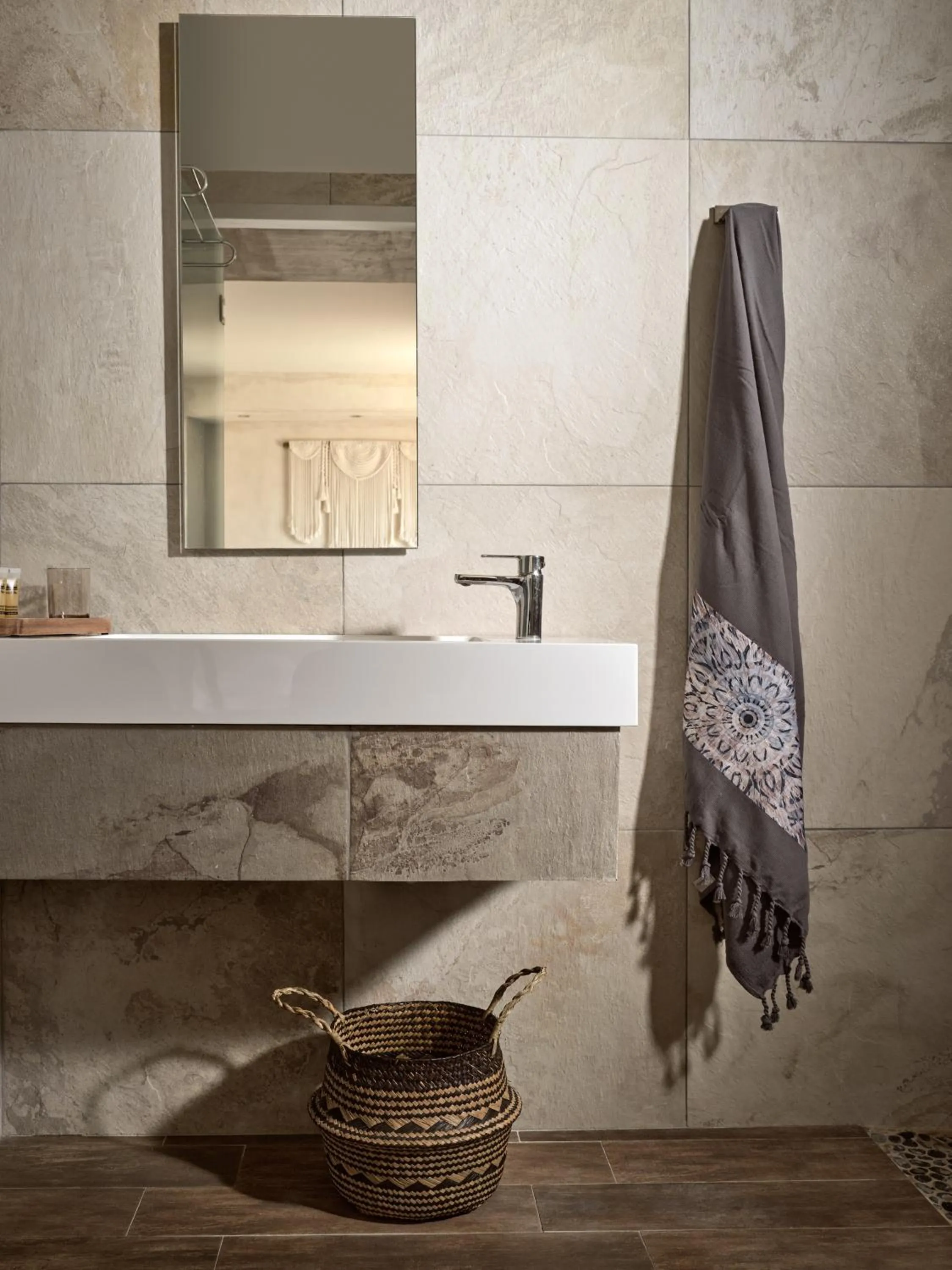 Bathroom in GARDELLI RESORT