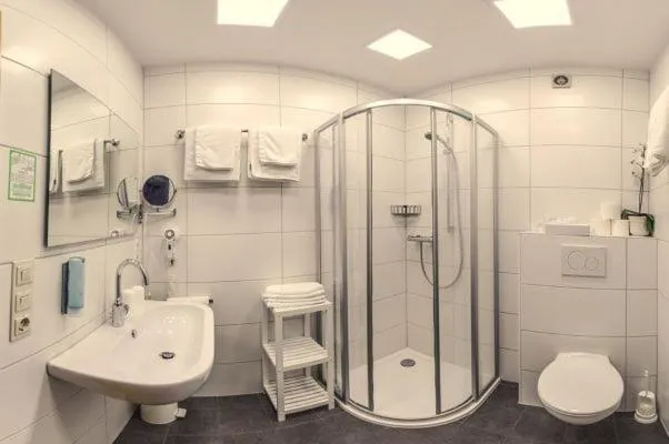 Bathroom in Hotel Hirschen