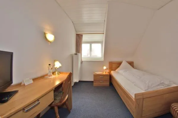 Photo of the whole room, Bed in Hotel Hirschen