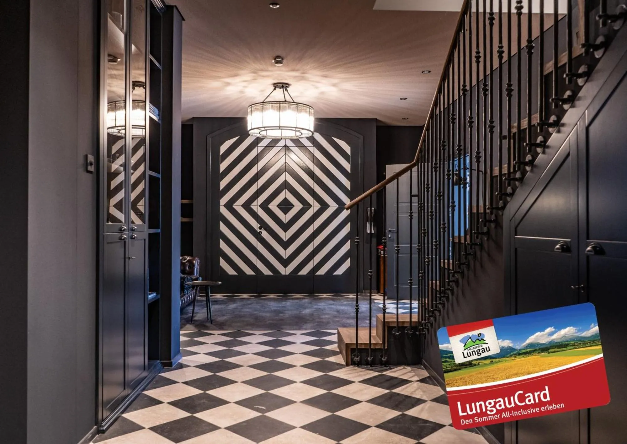 Lobby or reception in HERBERT - Boutique Apartments inkl Lungau Card