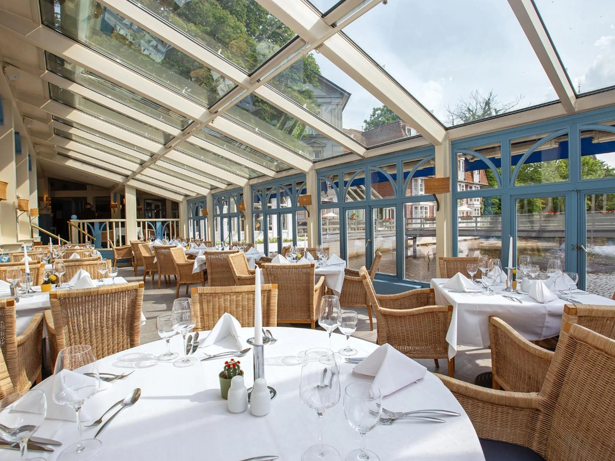 Restaurant/places to eat in DORMERO Hotel Bergström Lüneburg