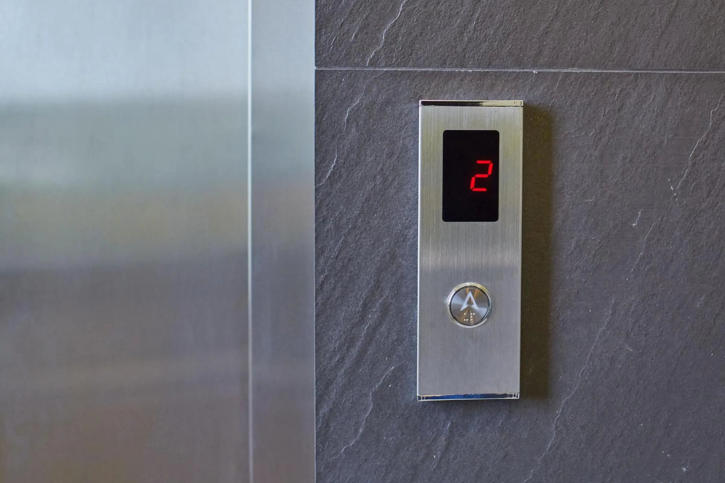 elevator in The Alima Suites