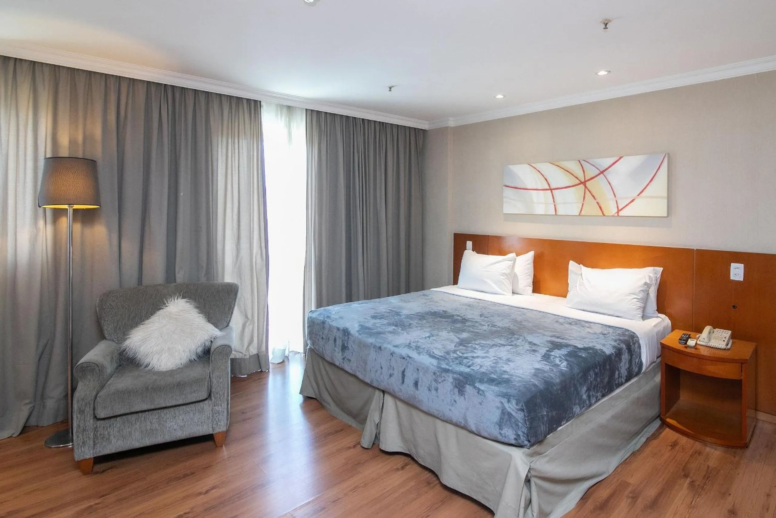 Bedroom, Bed in Flat Barra First