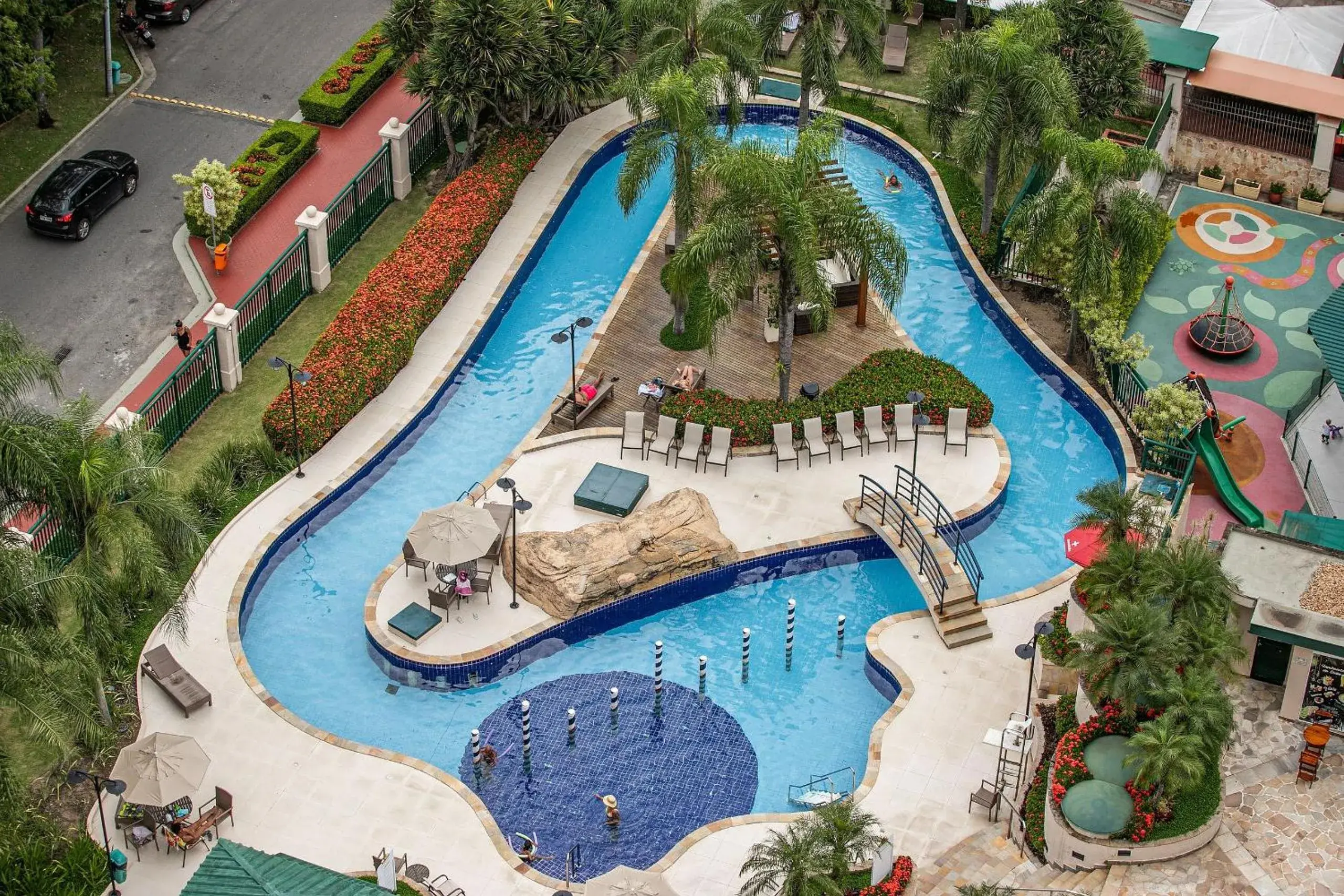 Swimming pool in Flat Barra First - Morada Stay Swimming pool in Flat Barra First - Morada Stay