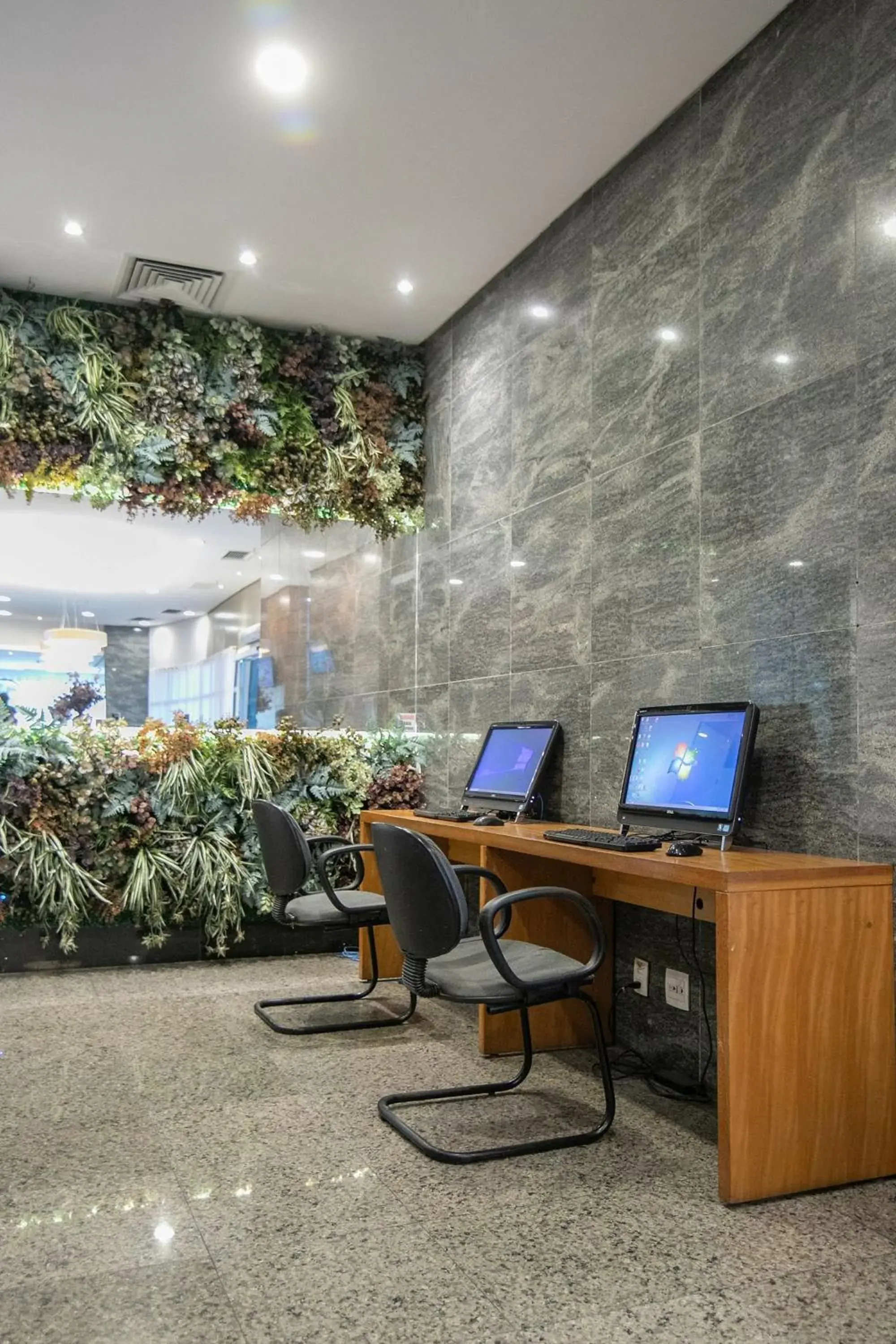 Lobby or reception in Flat Barra First - Morada Stay Lobby or reception in Flat Barra First - Morada Stay