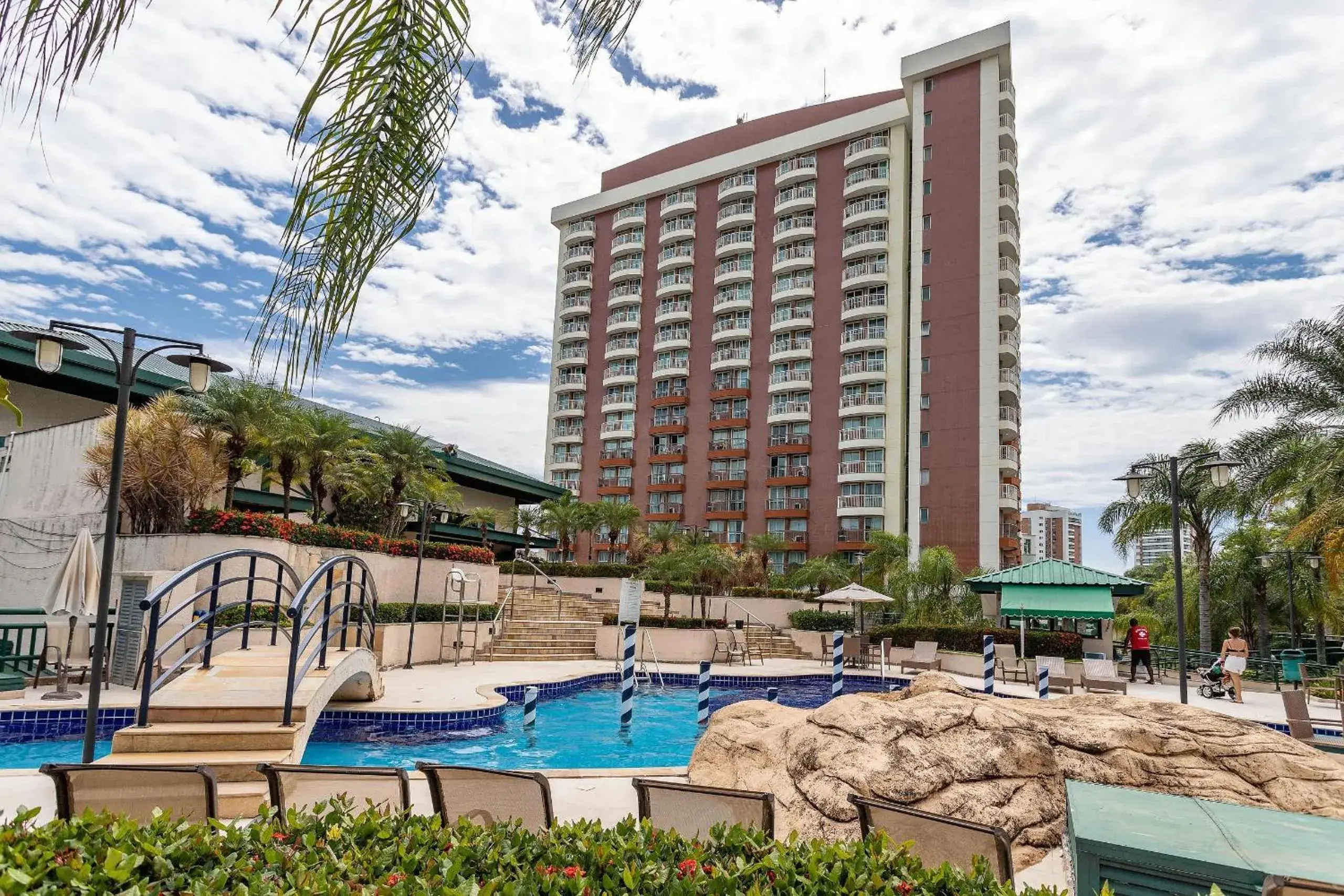 Swimming pool in Flat Barra First - Morada Stay Swimming pool in Flat Barra First - Morada Stay