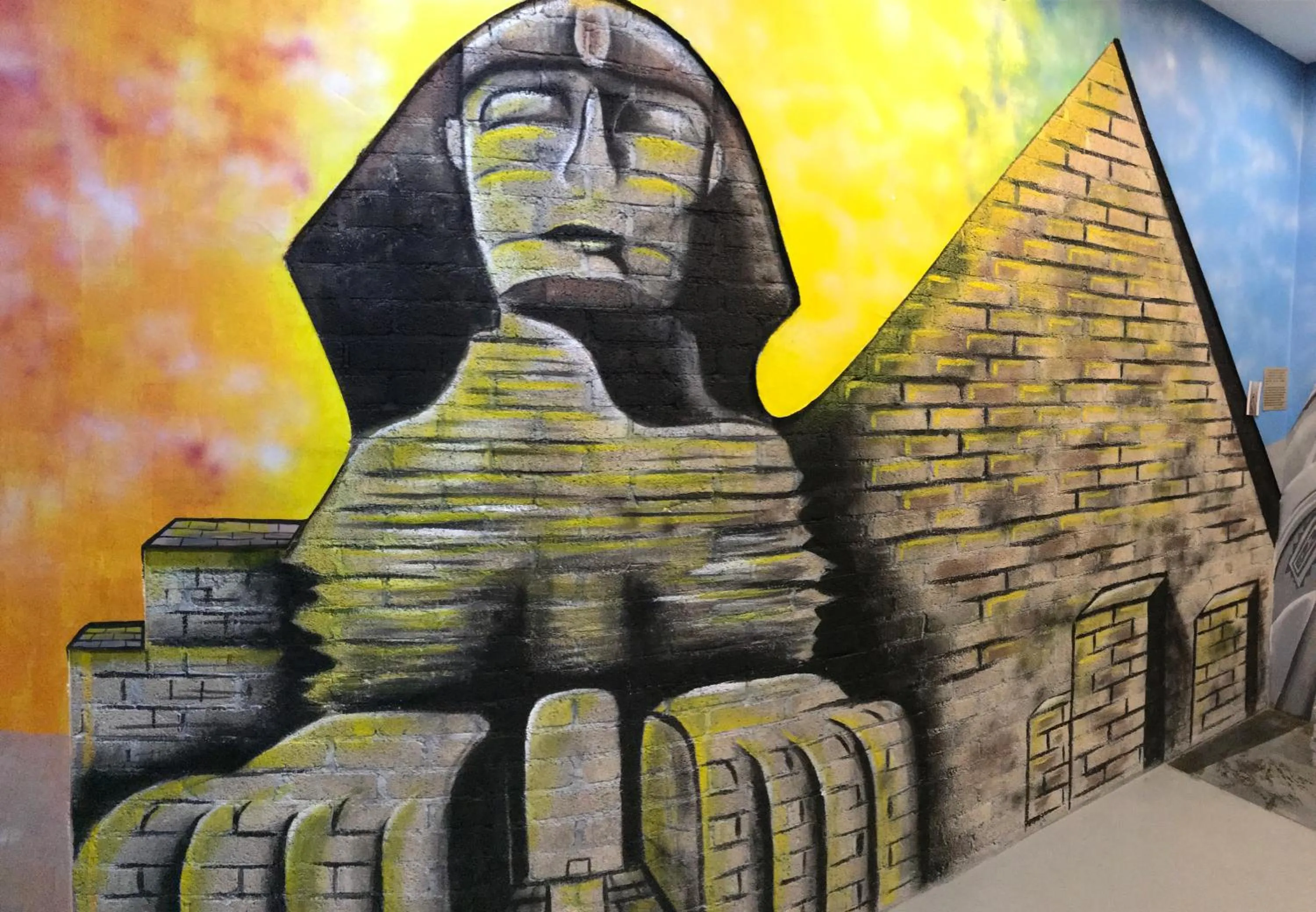 Decorative detail in Winggarden Murals House by JE Boutique Guesthouse