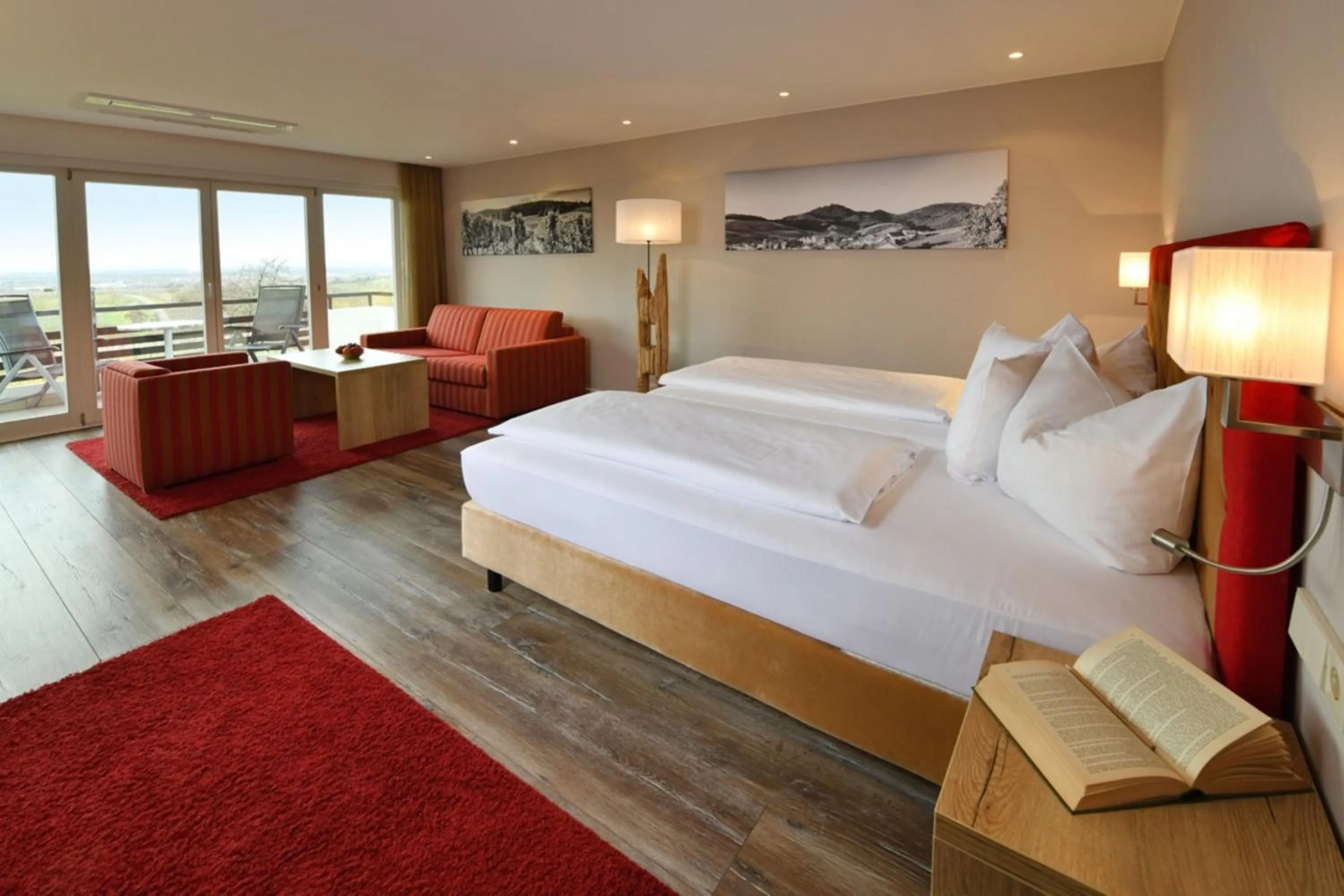 Photo of the whole room, Bed in Hotel Rebenhof