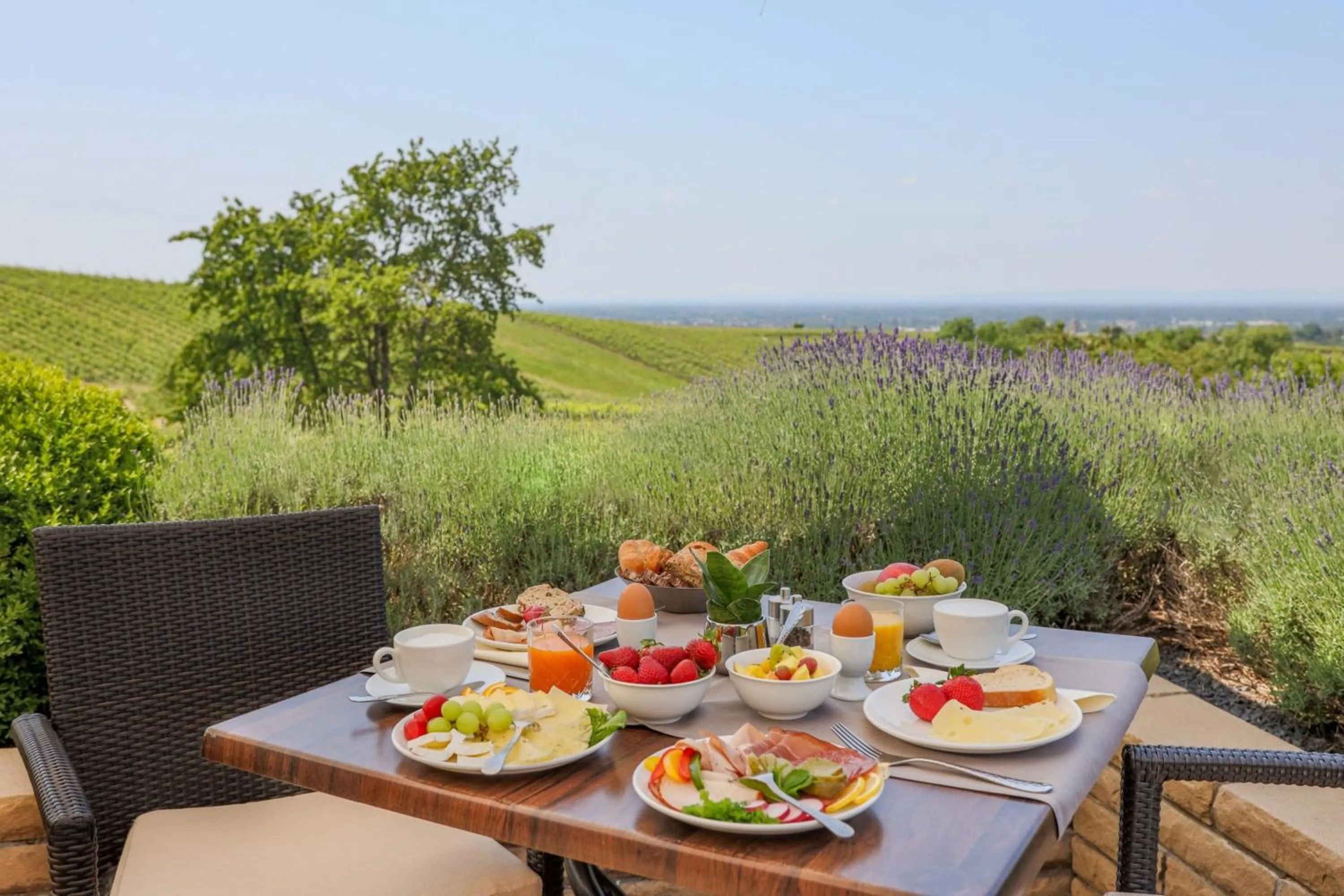 Breakfast in Hotel Rebenhof