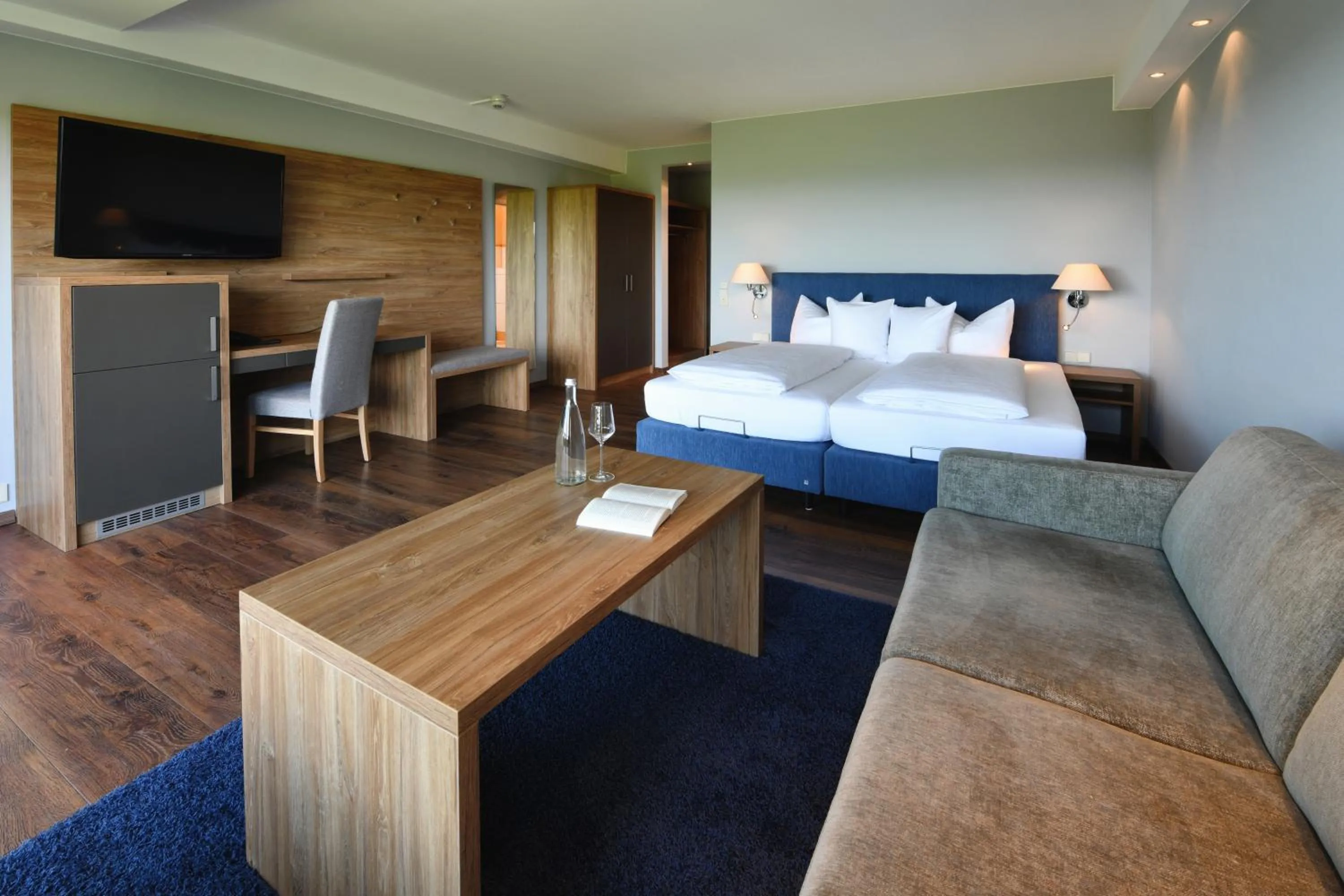 TV and multimedia, Bed in Hotel Rebenhof