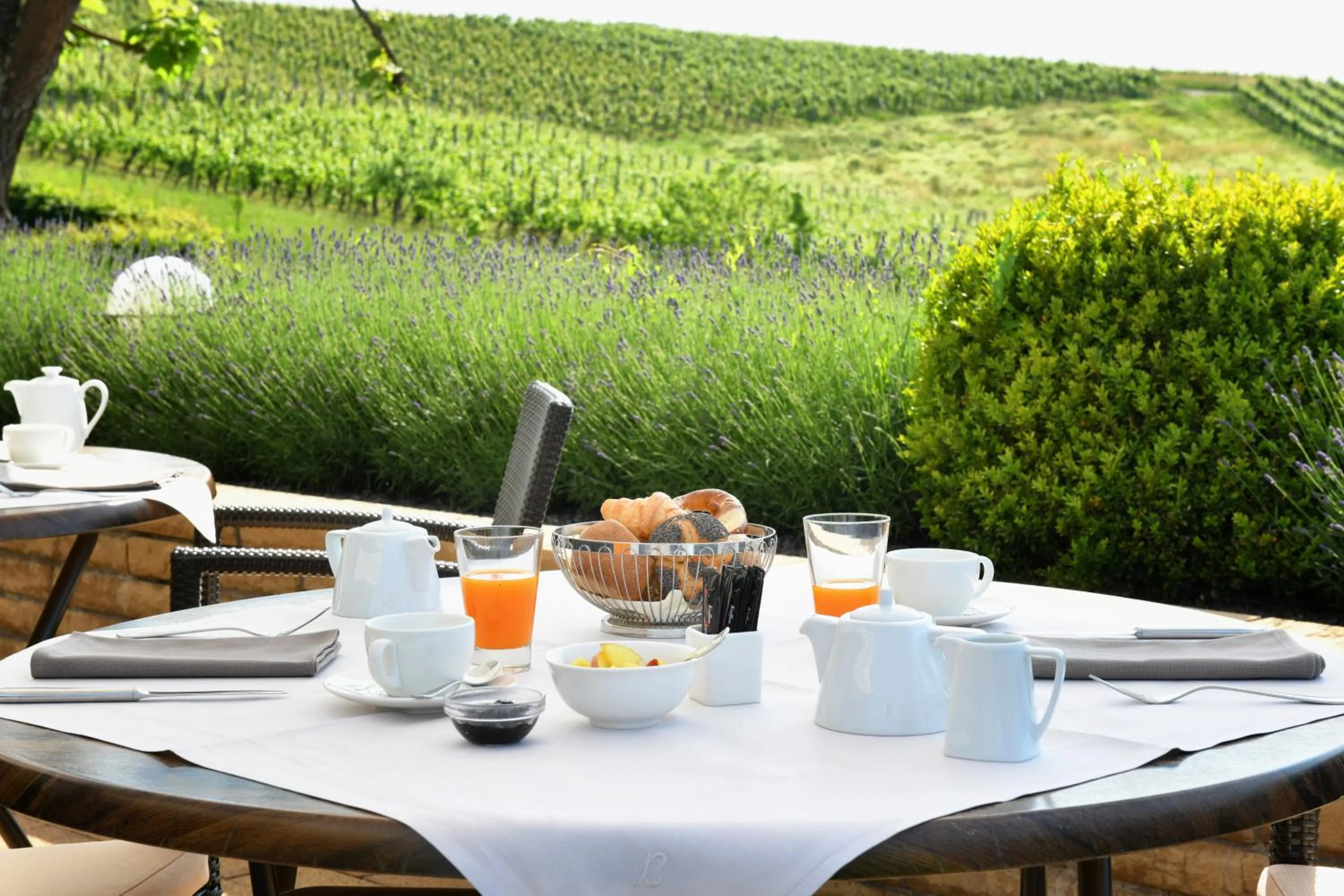 Restaurant/places to eat in Hotel Rebenhof