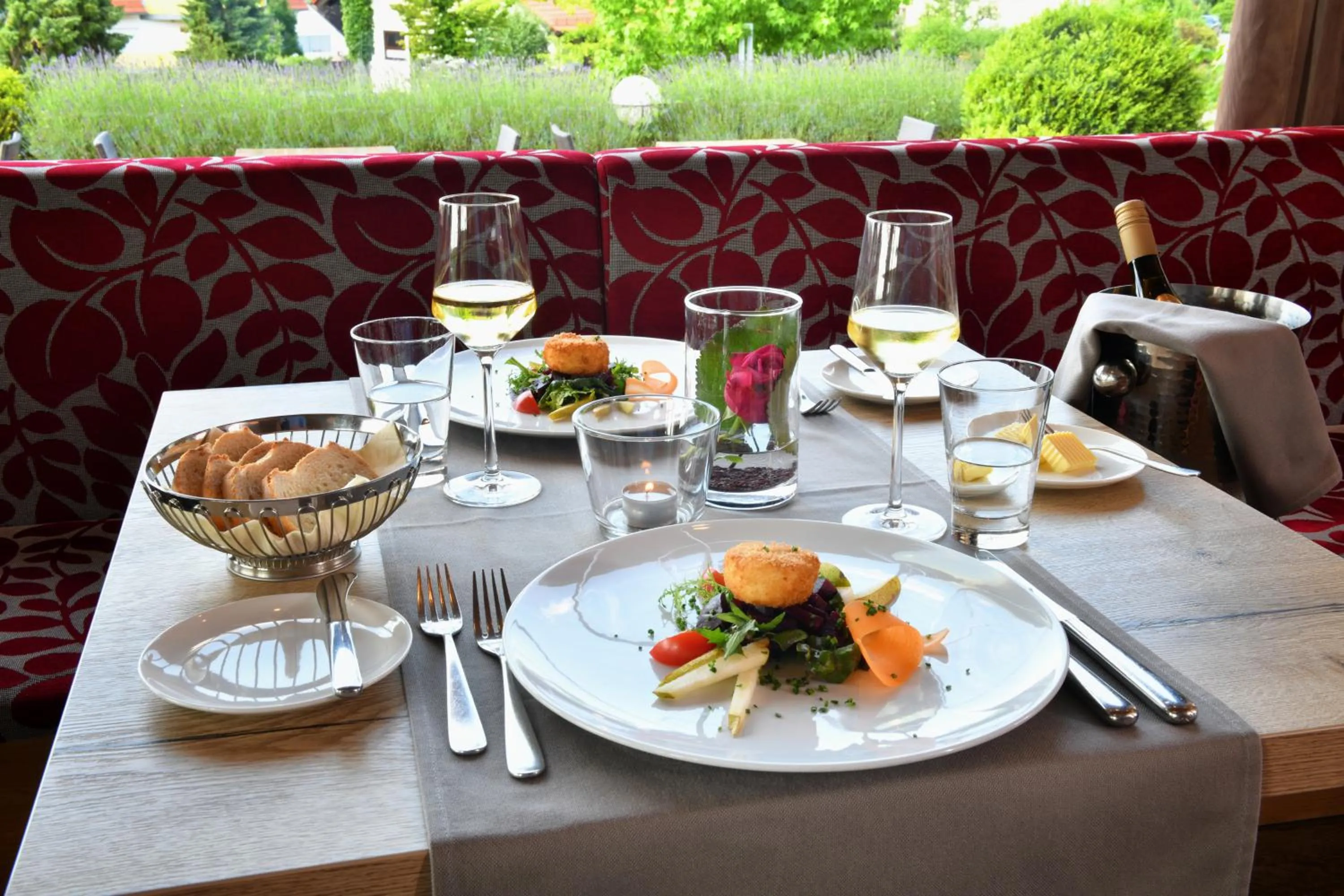 Restaurant/places to eat in Hotel Rebenhof